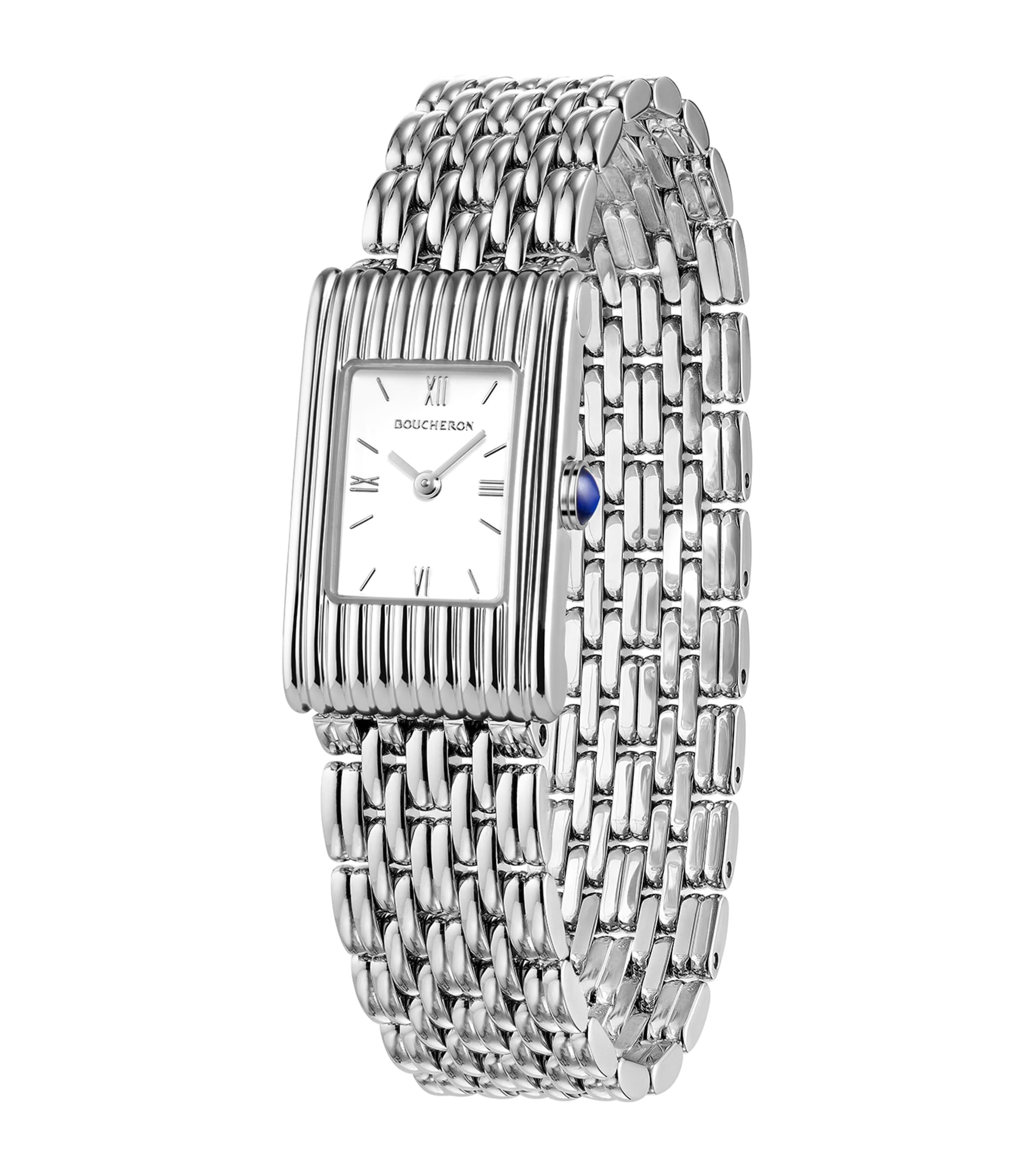 Stainless Steel Reflet Watch 18mm WHITE Image 3
