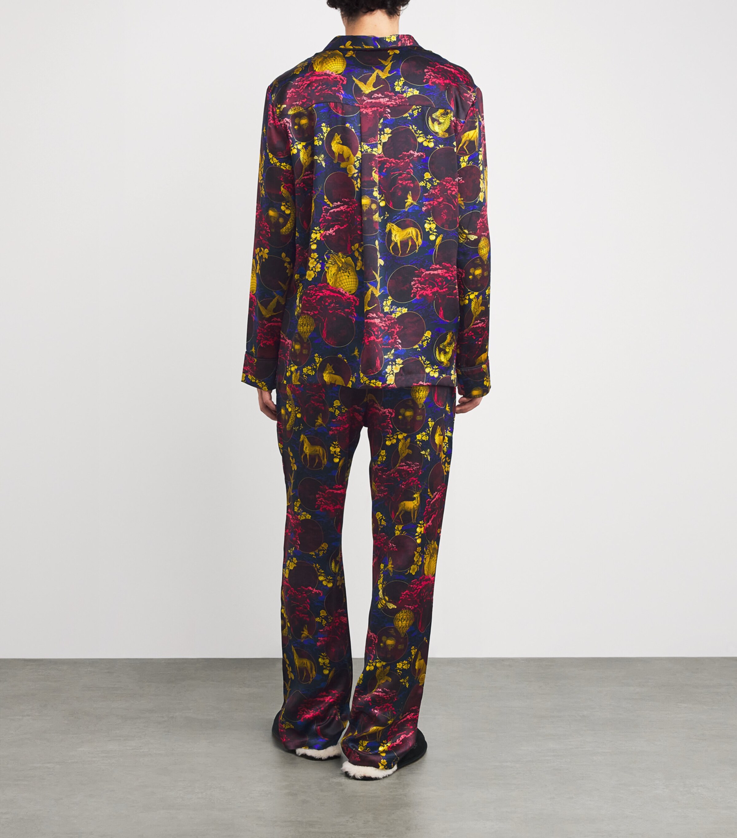 Silk Toile Pyjama Set MULTI Image 3