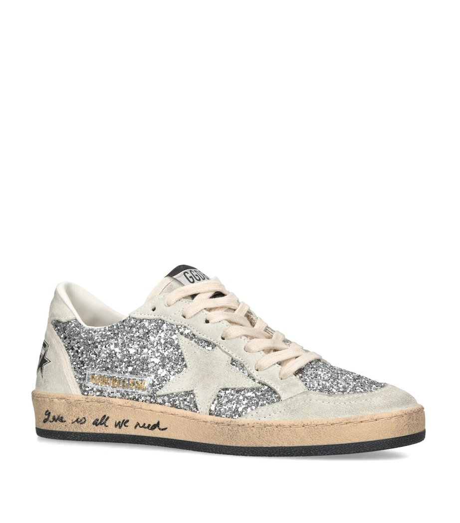 Glitter Ball Star Sneakers SILVER Image 3
