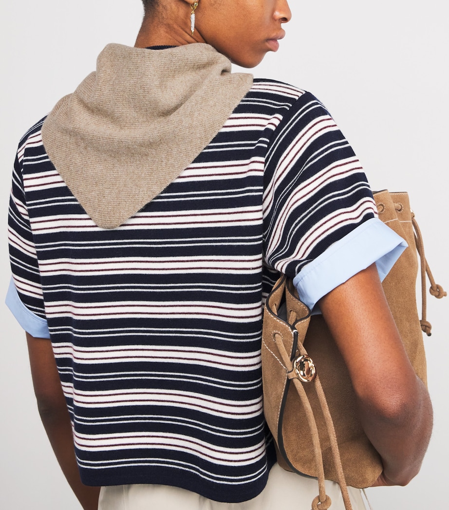 Cashmere Scarf HEATHER BEIGE Image 3