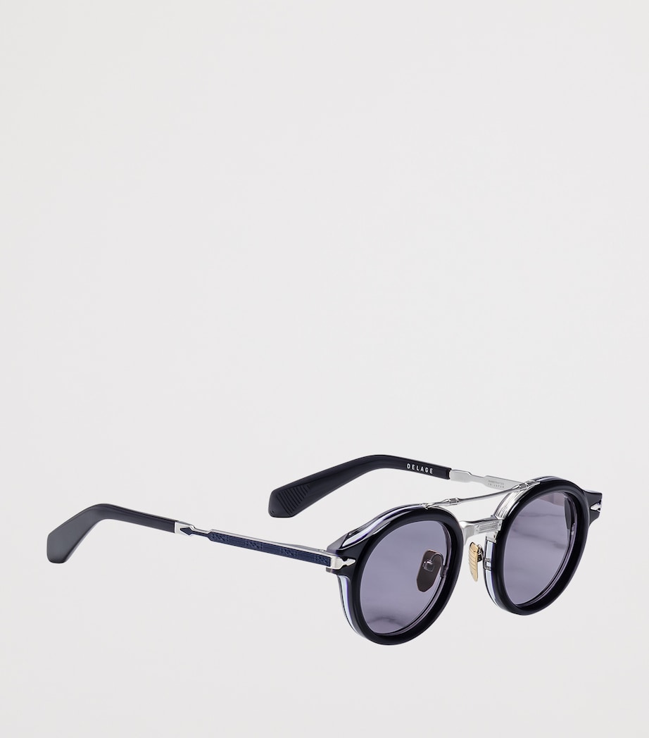 Acetate-Metal Delage Sunglasses NIMBUS CR39 Image 2