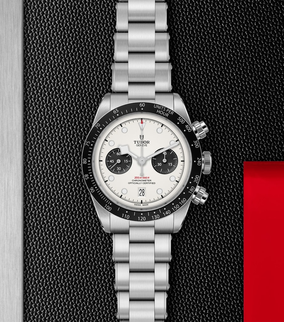 TUDOR Black Bay Chrono Stainless Steel Watch 41mm White Image 5