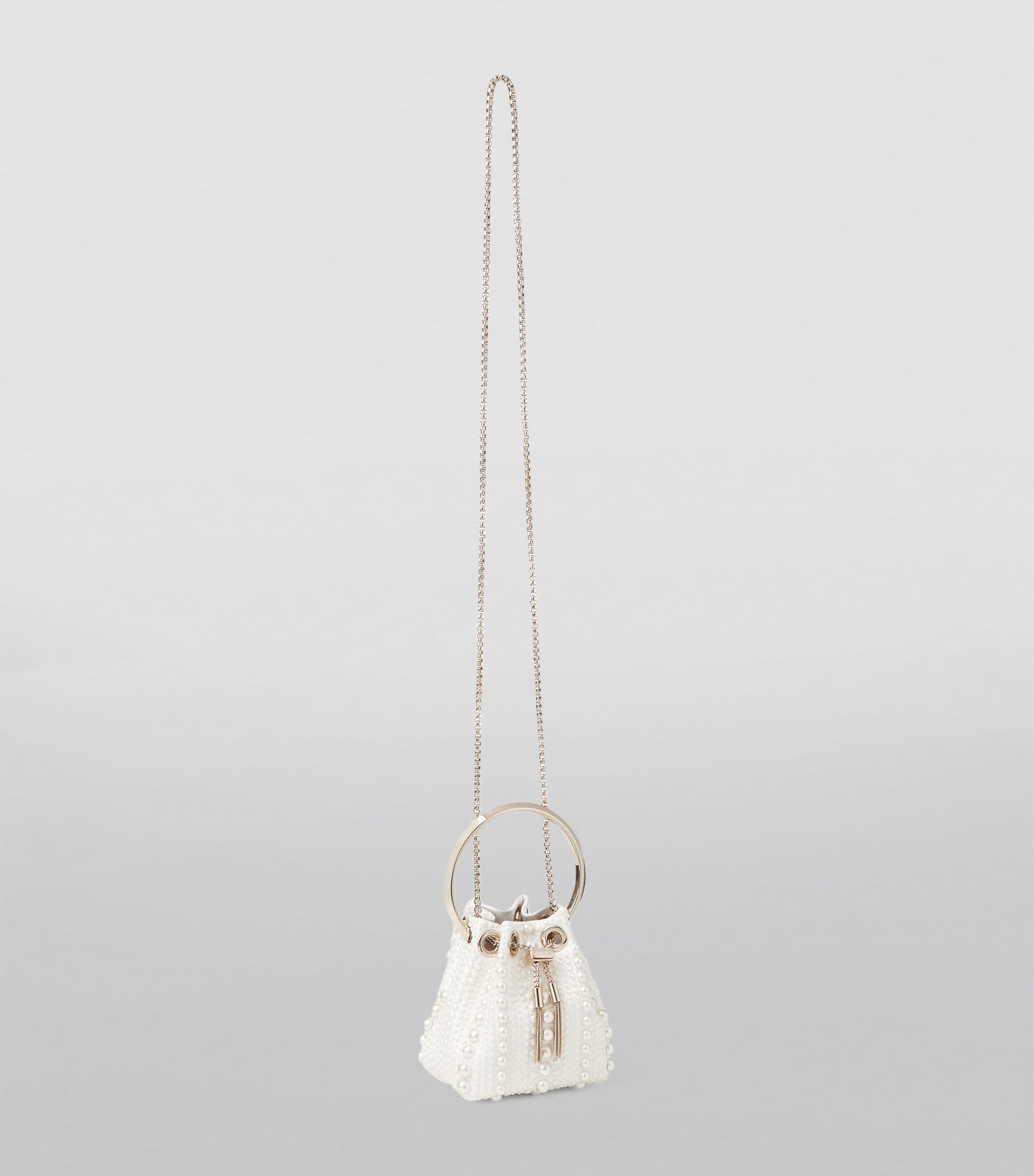 Micro Bon Bon Top-Handle Bag IVORY Image 5