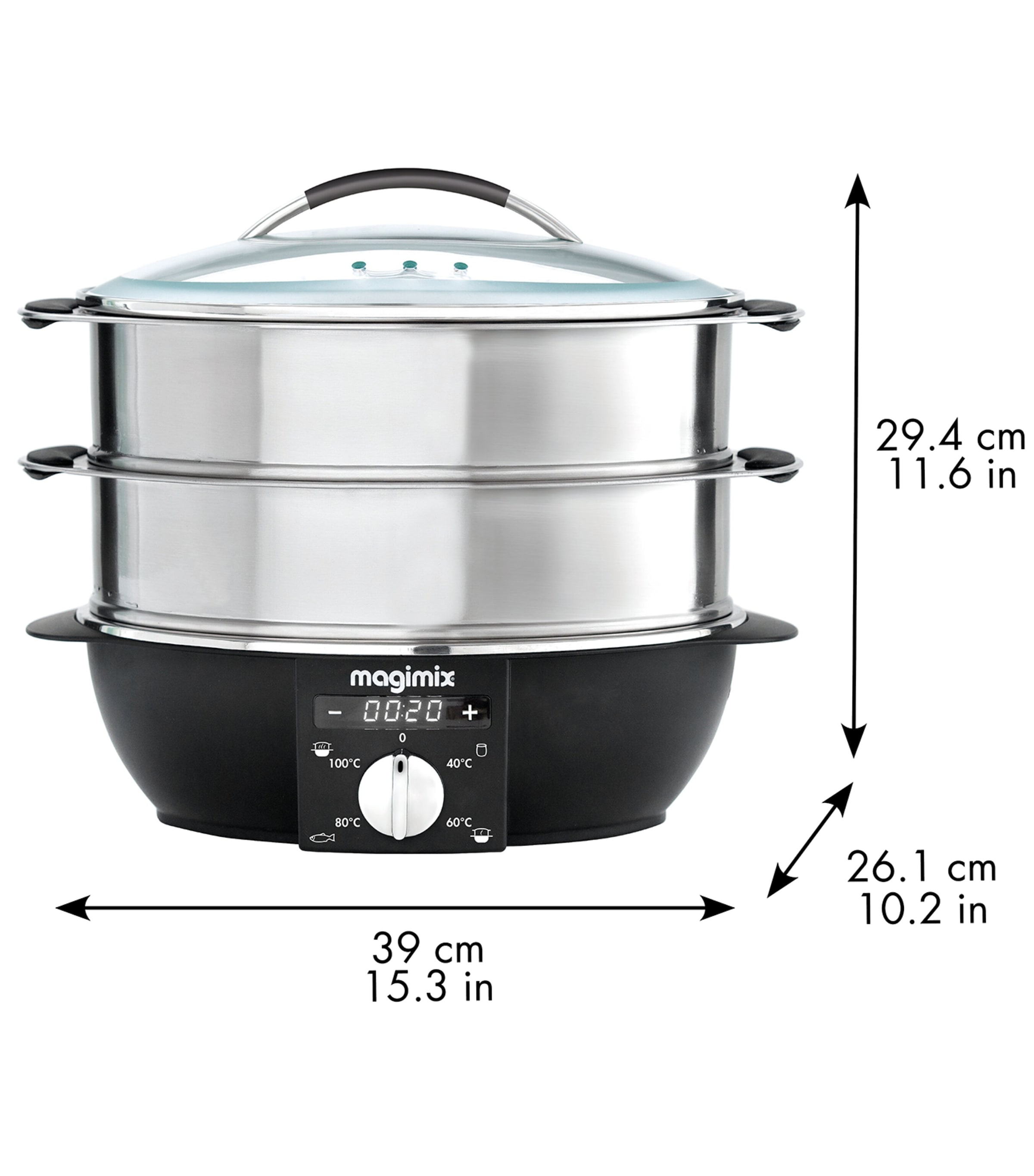 Multi-Function Steamer WHITE Image 3