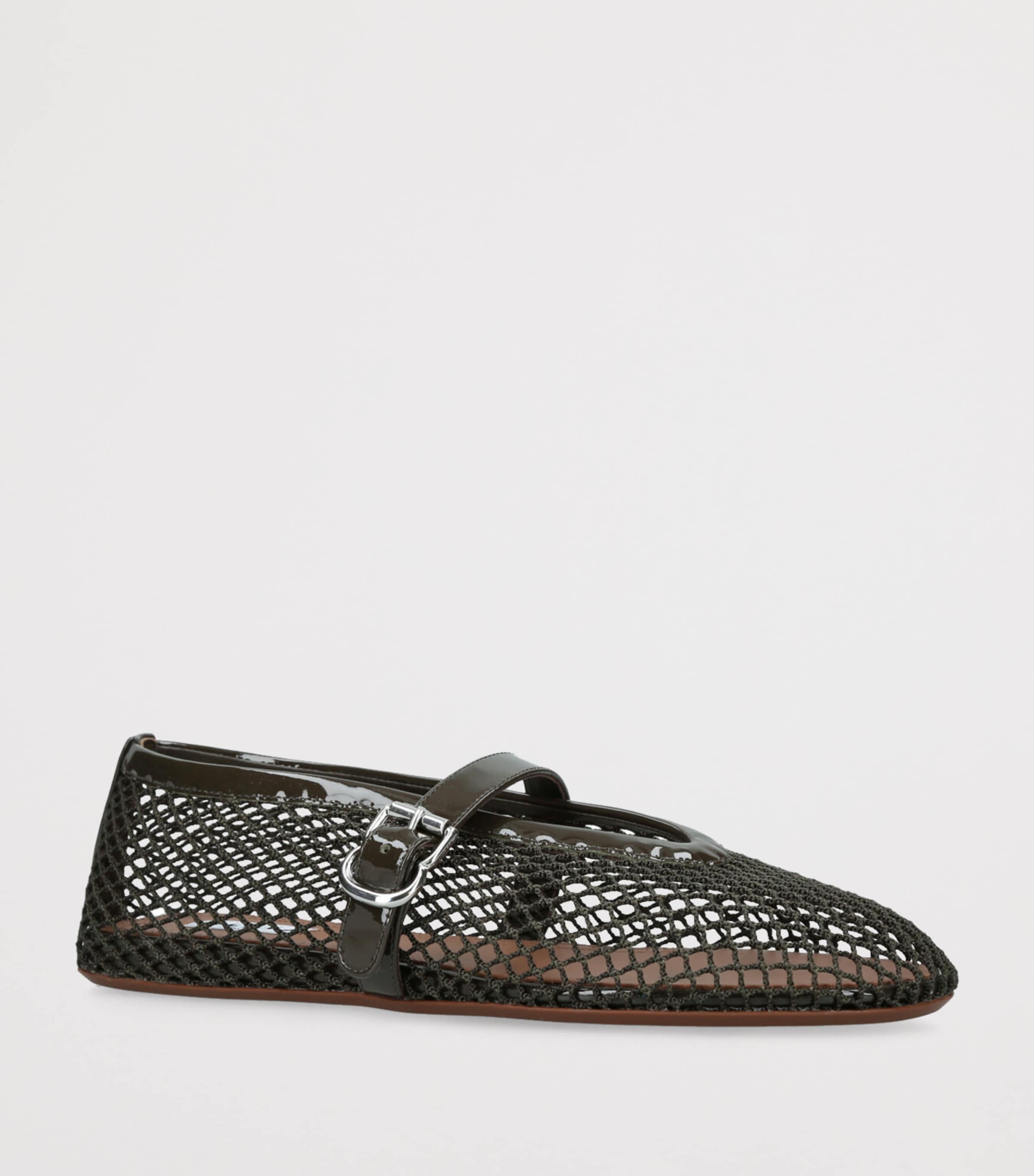 Alaïa Mesh Ballet Flats | Harrods US