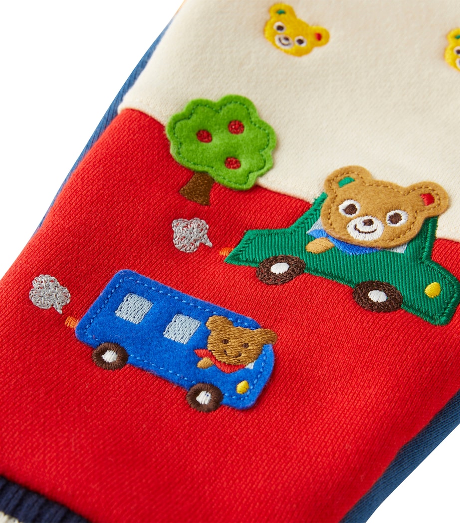 Embroidered Padded Leggings (2-5 Years) 3 Image 2