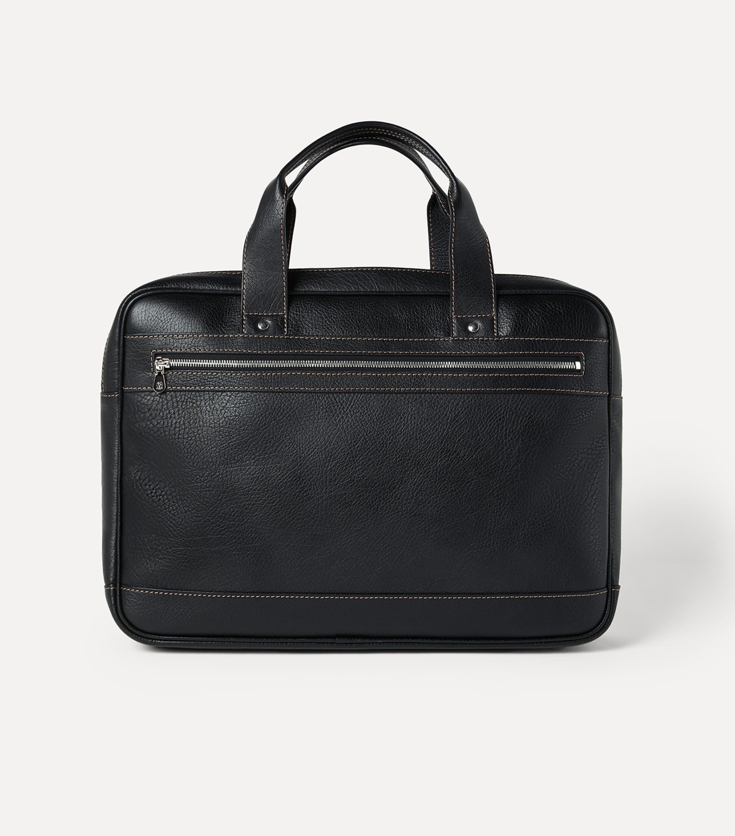 Brunello Cucinelli Grained Calfskin Briefcase Image 4