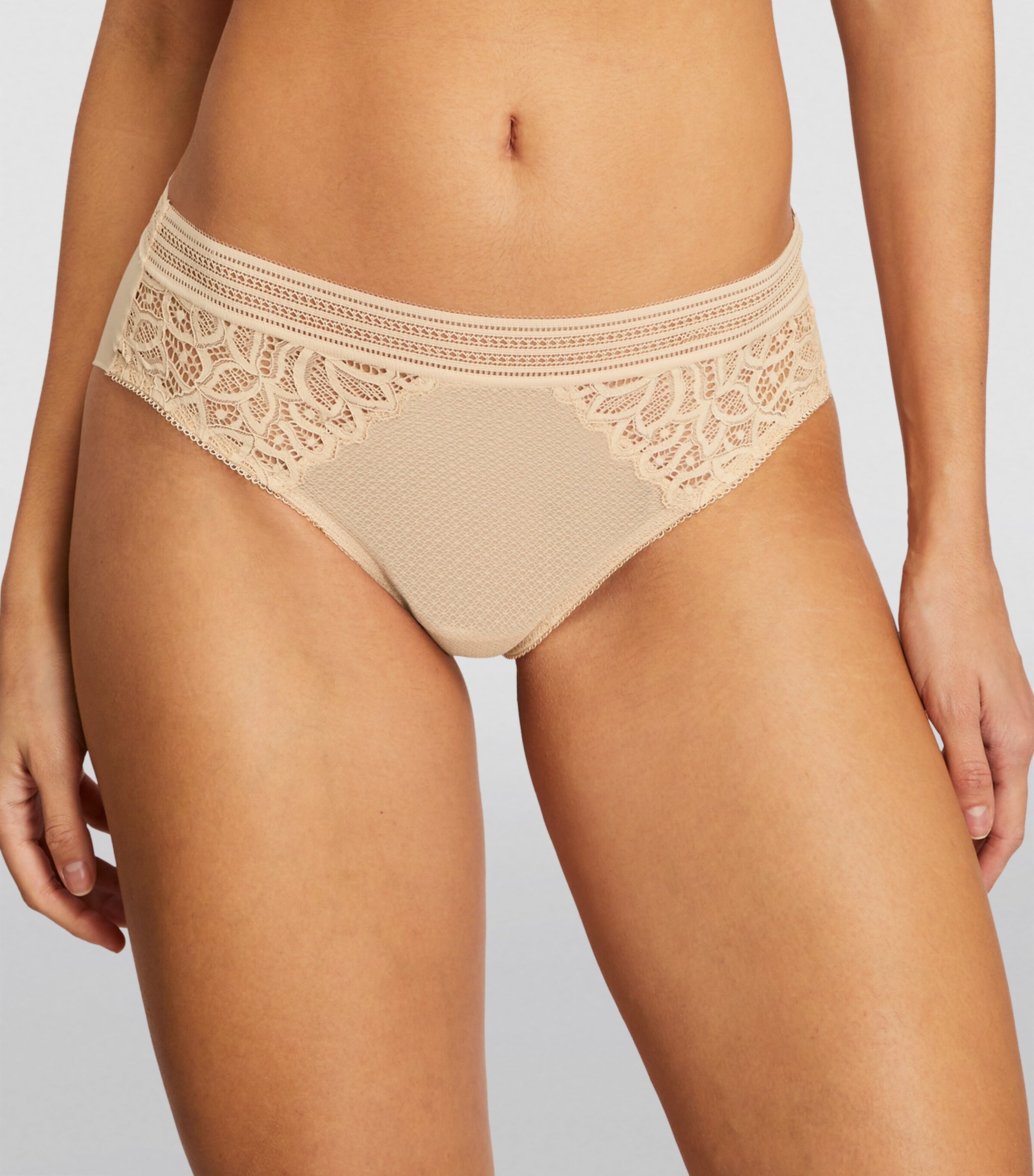 Lace-Trim Raffine Briefs FRAPPE (FRP) Image 2