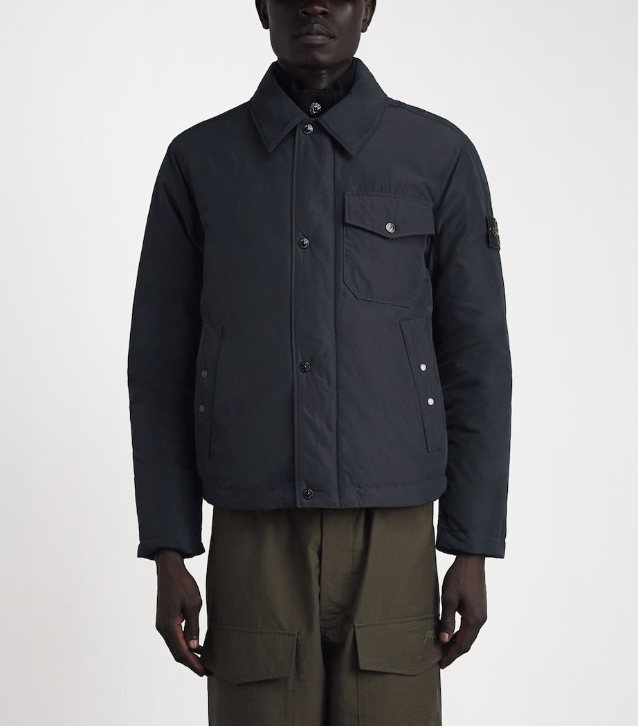Stone Island Mens Micro Reps Down Jacket Image 4