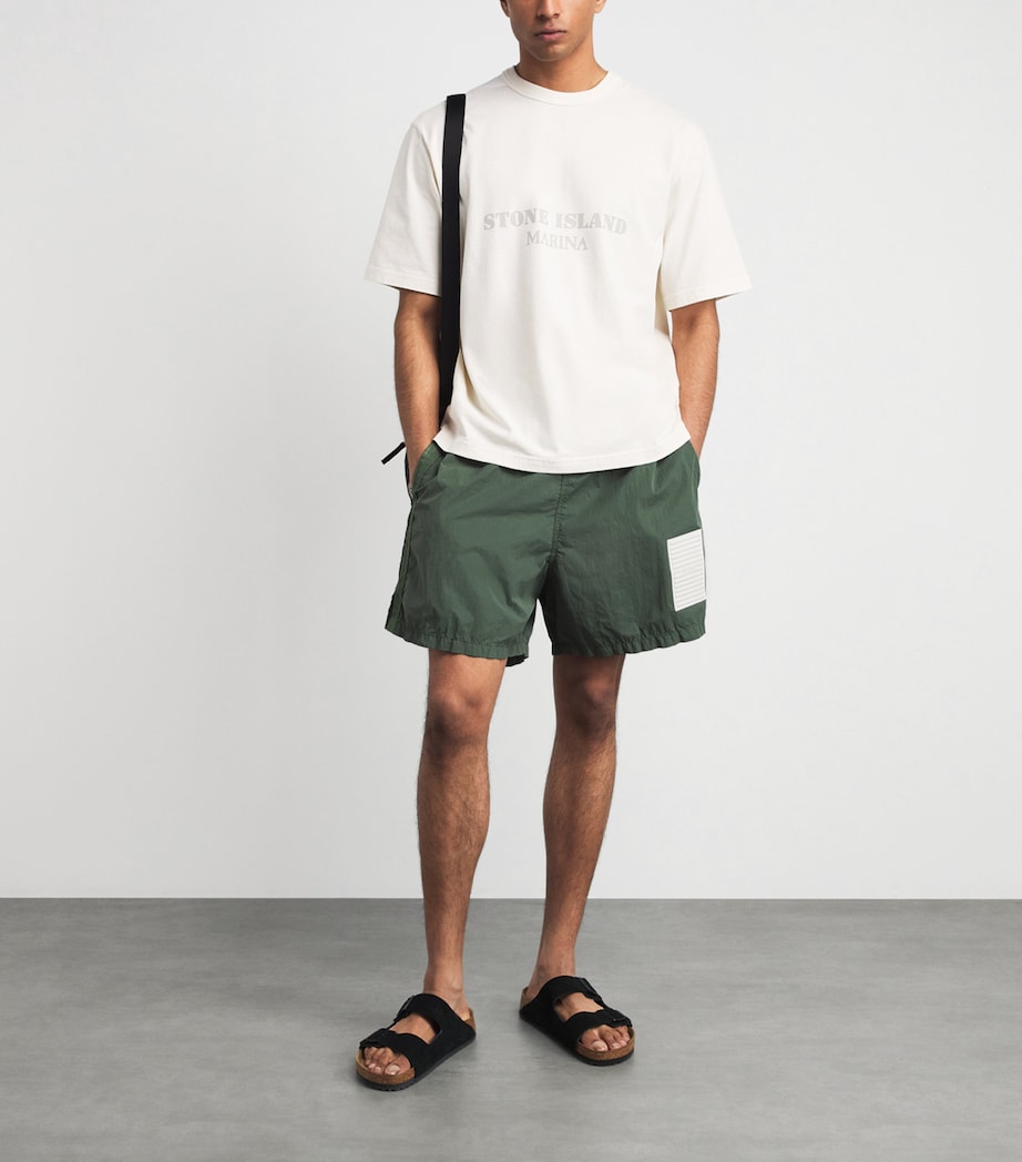 Stone Island Mens Brushed Marina Swim Shorts Image 2