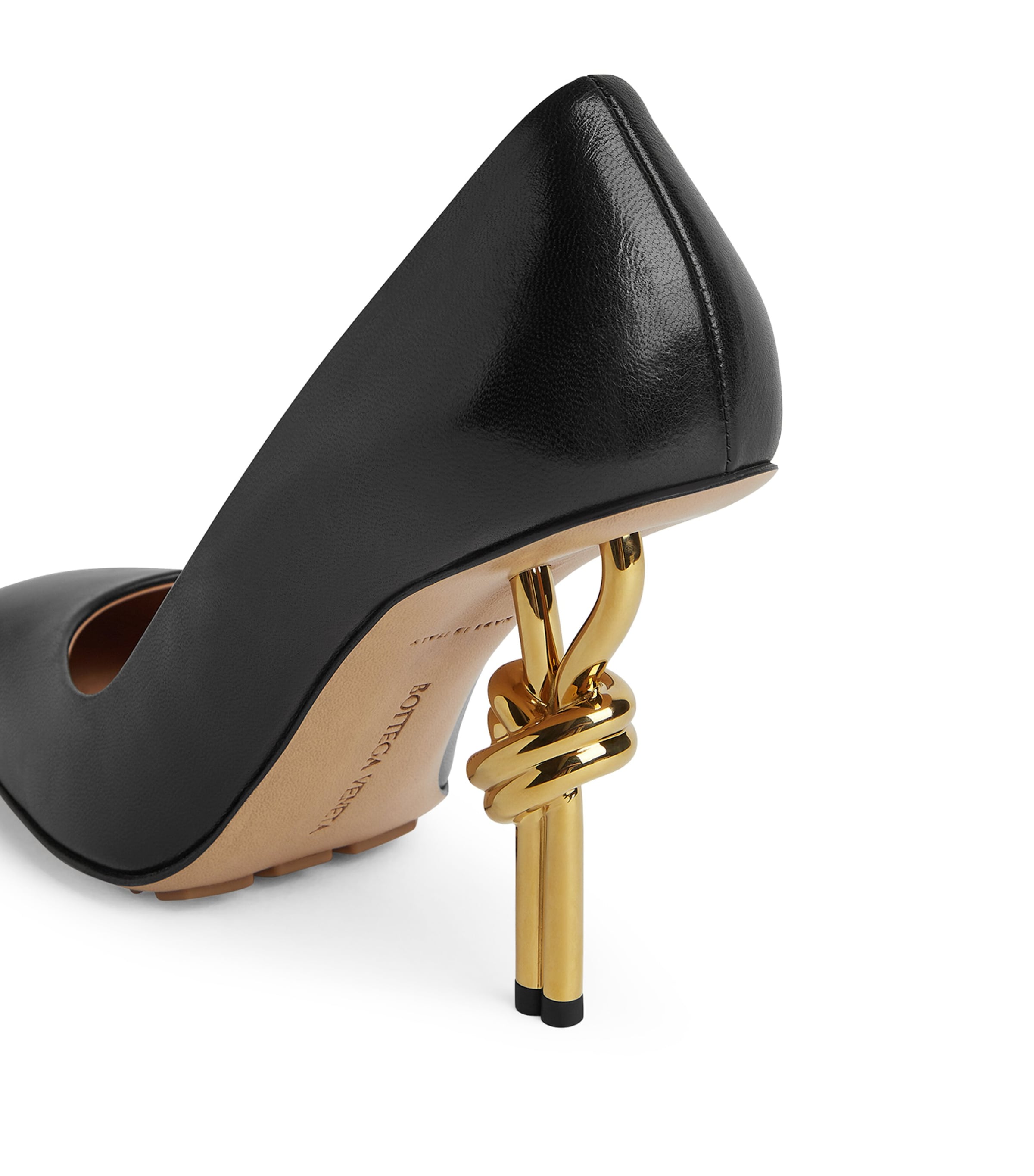 Leather Knot Pumps 90 1000 Image 6