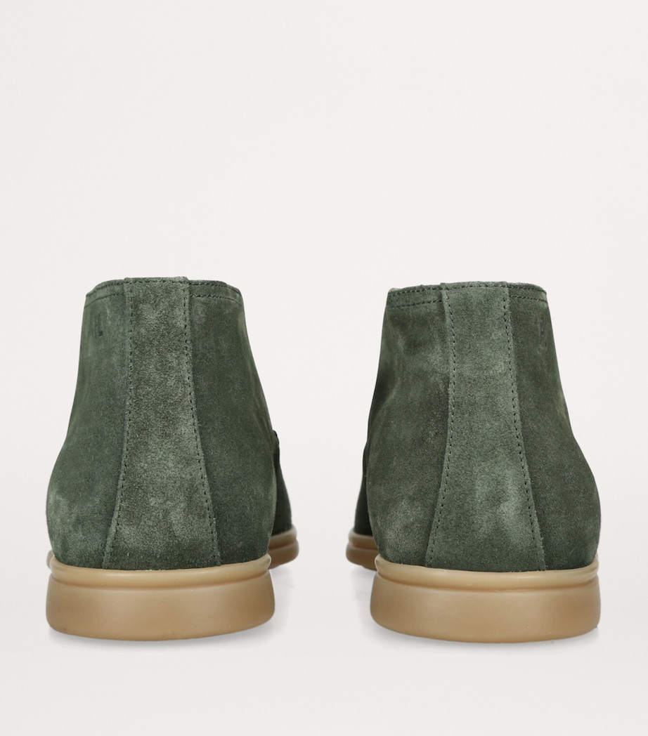 Suede Tower Boots GREEN OTH Image 2