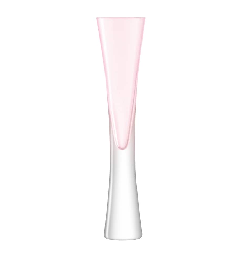 Set of 2 Moya Champagne Flutes (170ml) BLUSH PINK Image 1