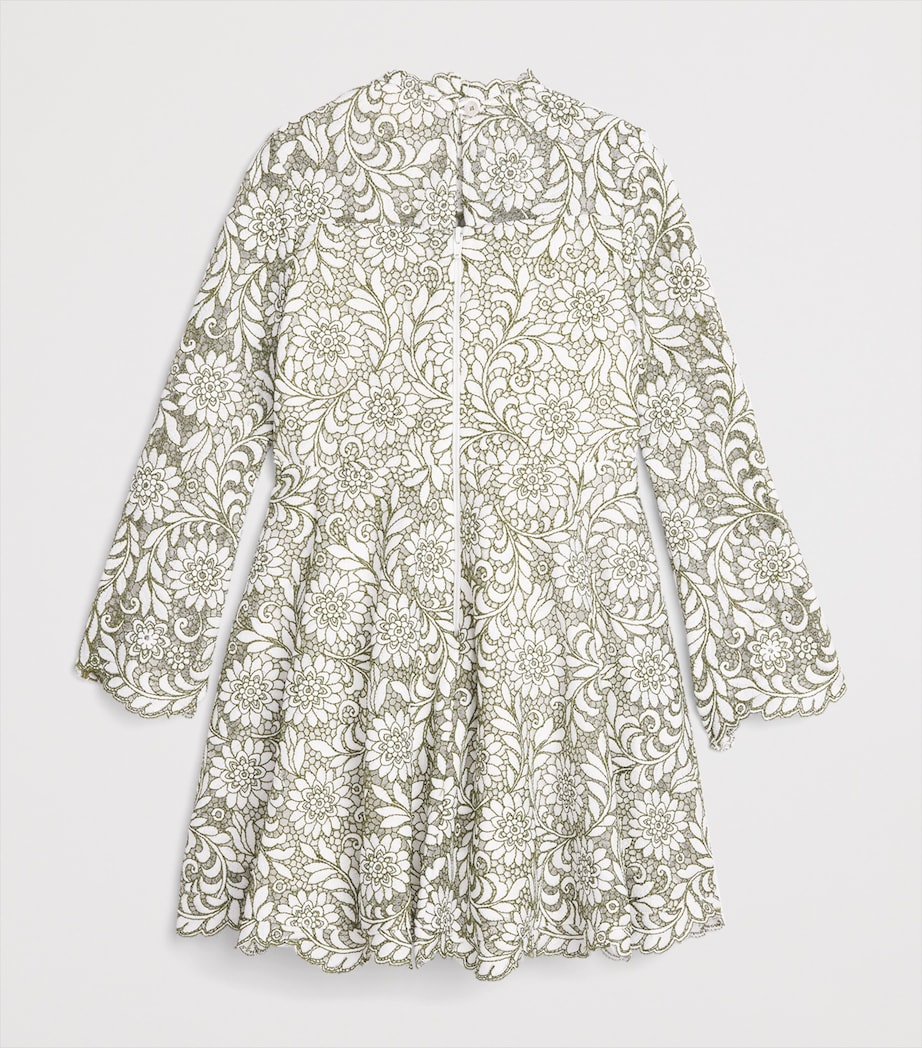 MARLO Embroidered Primrose Dress (3-14 Years) Khaki Image 2
