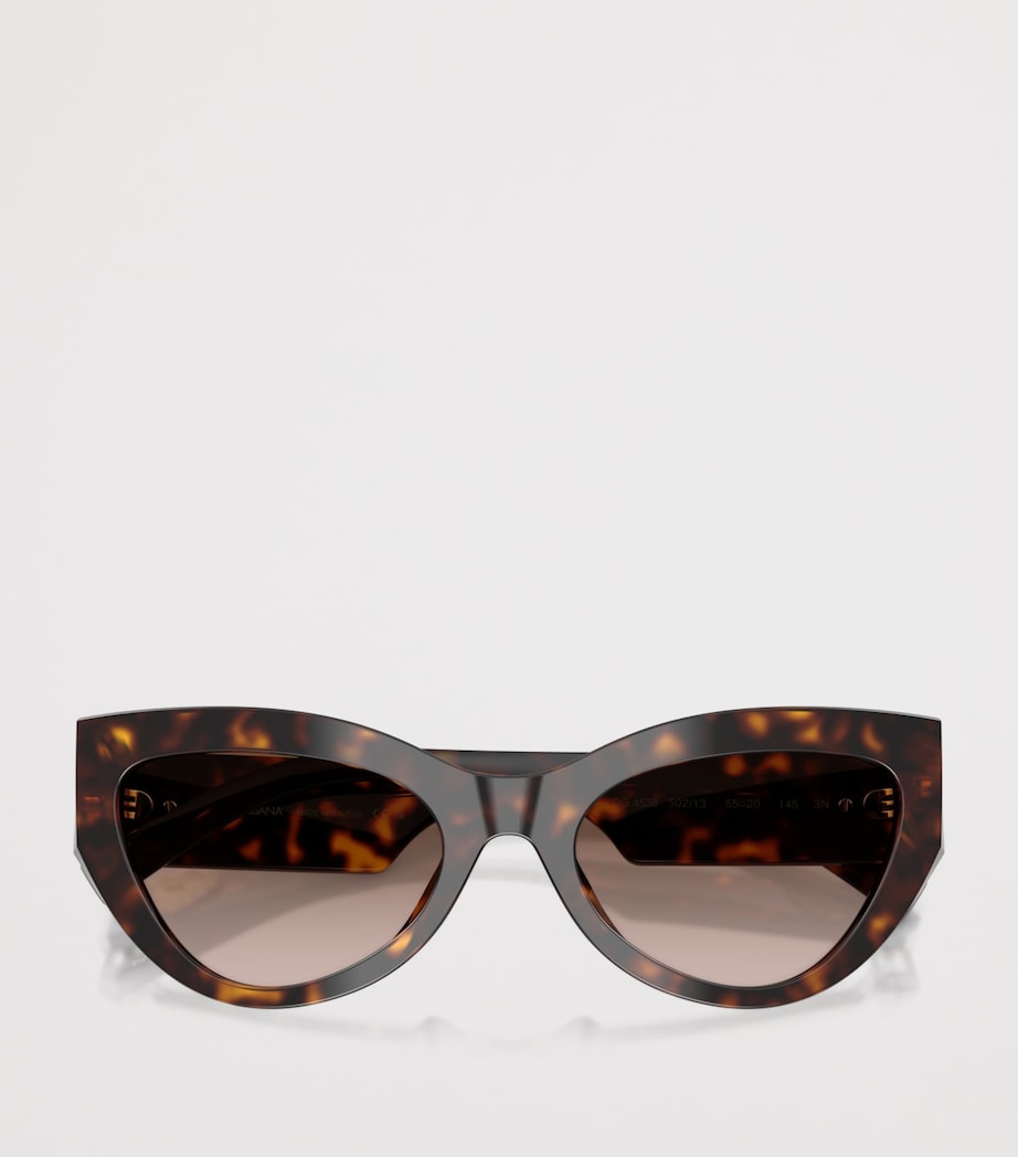 Dolce&Gabbana Tortoiseshell Cat-Eye Sunglasses Brown Image 5