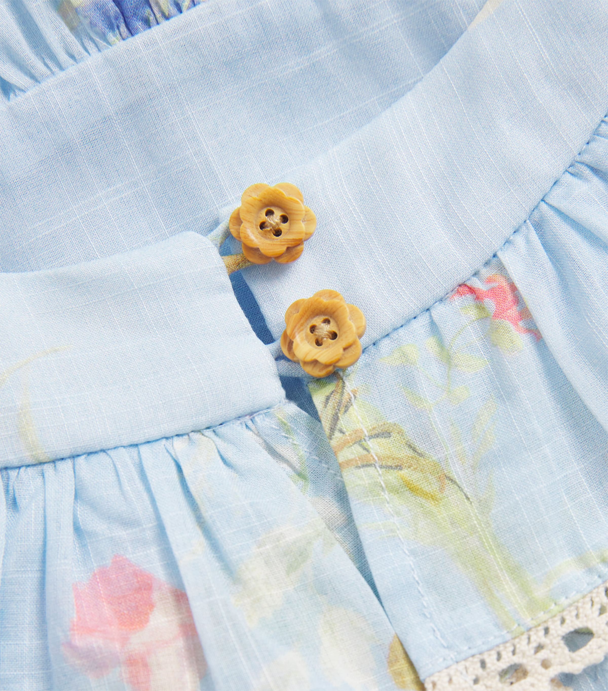 送料関税込★Zimmermann Kids★ラッキー バンダナコットンドレス Zimmermann Kids Cotton Lucky Swing Dress (2-12 Years