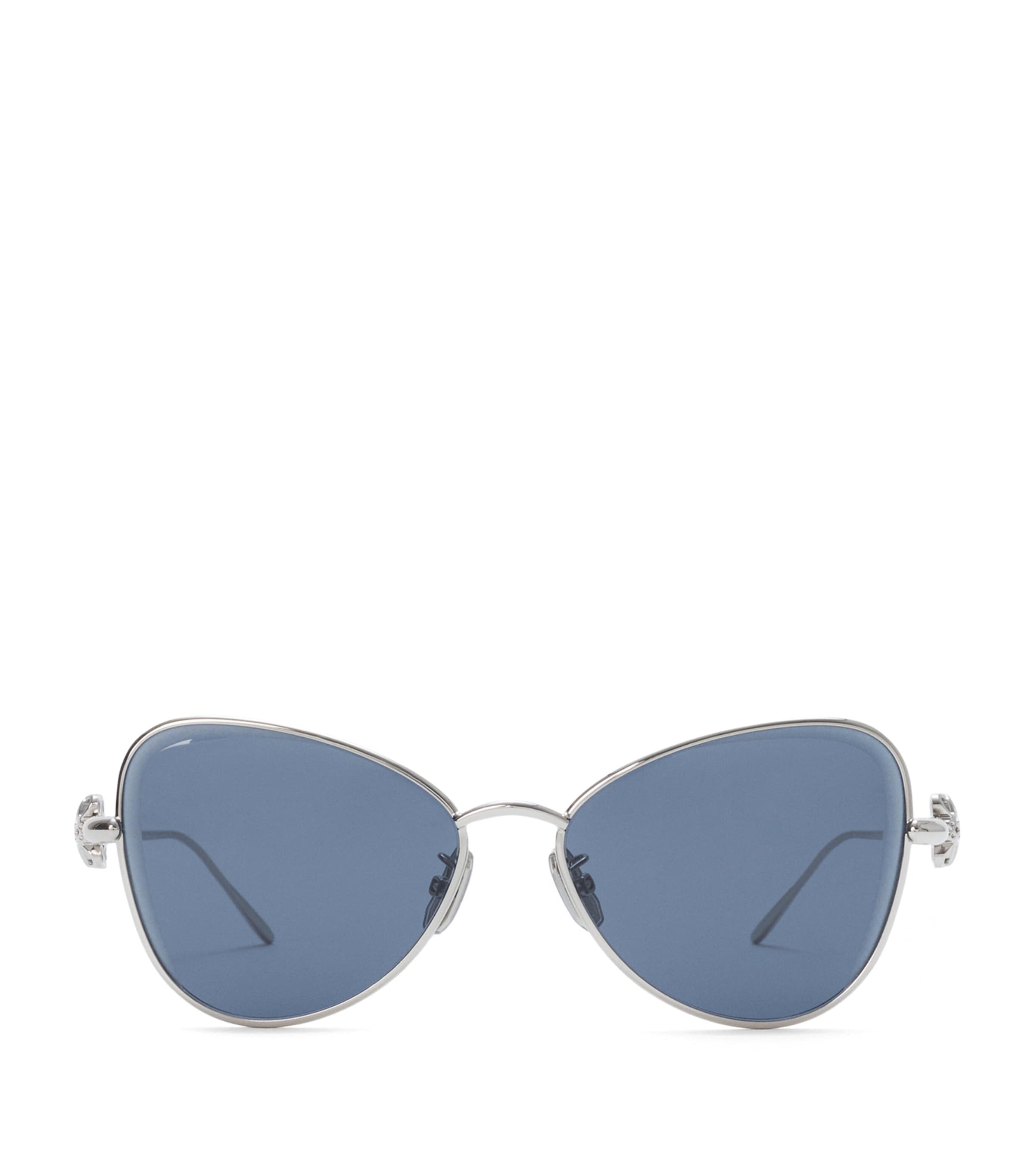 LOEWE Bombé Butterfly Sunglasses Denim Blue Image 1