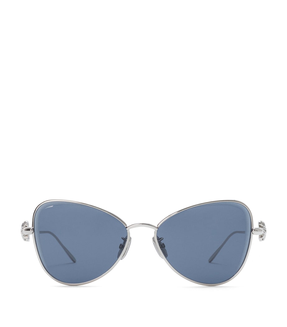 LOEWE Bombé Butterfly Sunglasses Denim Blue Image 1