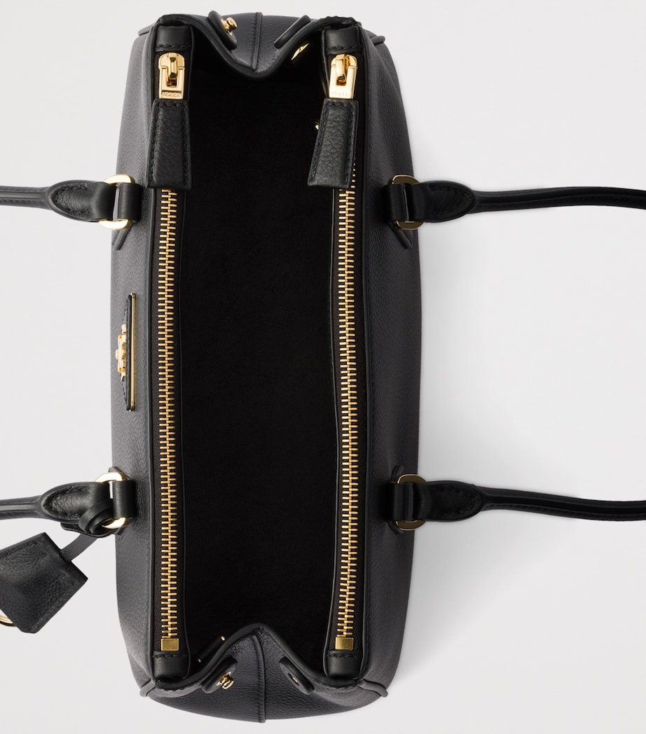 Medium Leather Galleria Top-Handle Bag F0002 Image 4