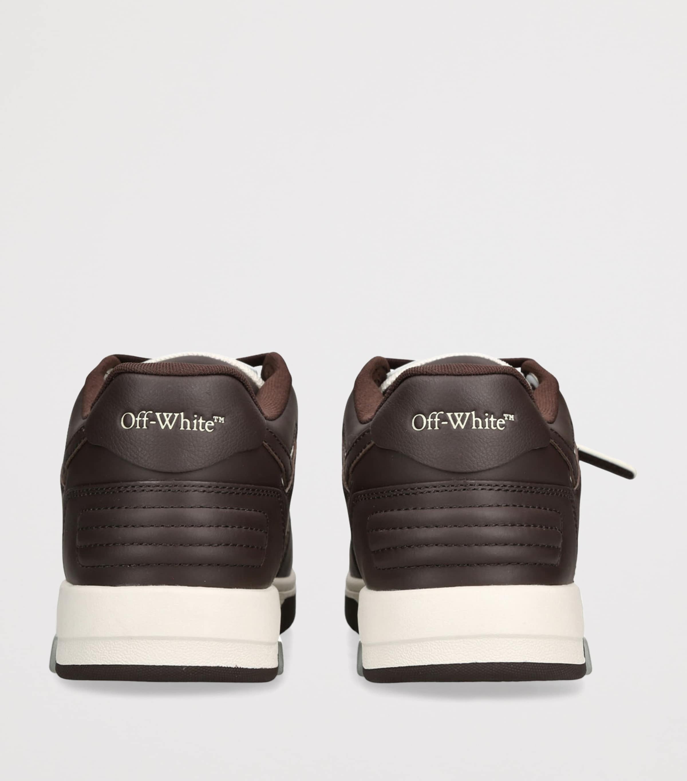 Leather Out of Office Sneakers DARK BROWN Image 2