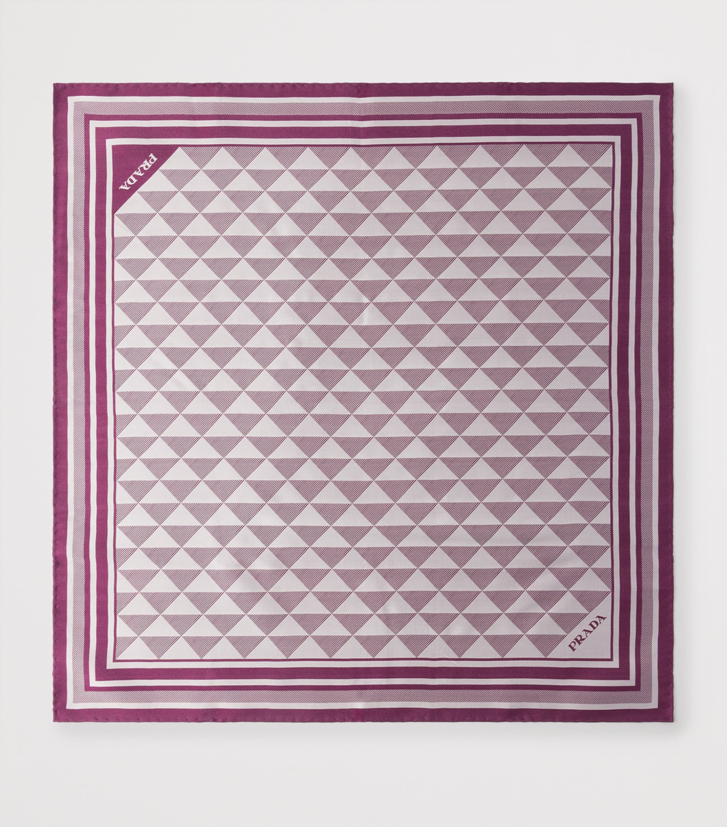 Silk Triangle Scarf F0203 Image 3