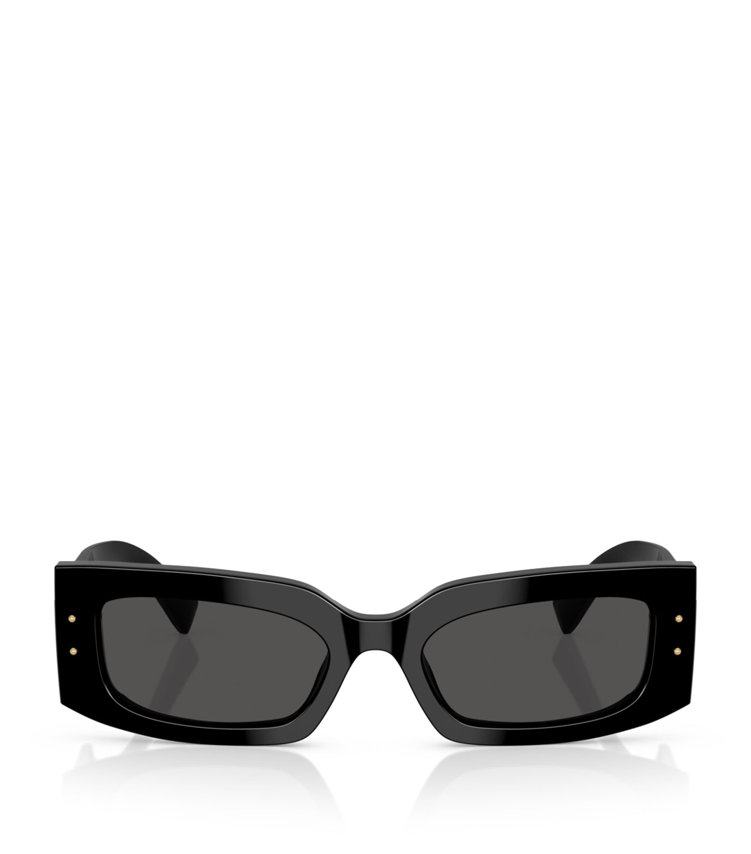 Dolce & Gabbana Acetate Rectangular Sunglasses | Holiday Shop | Womens | Sunglasses | Women Accessories | Designers | Dolce & Gabbana