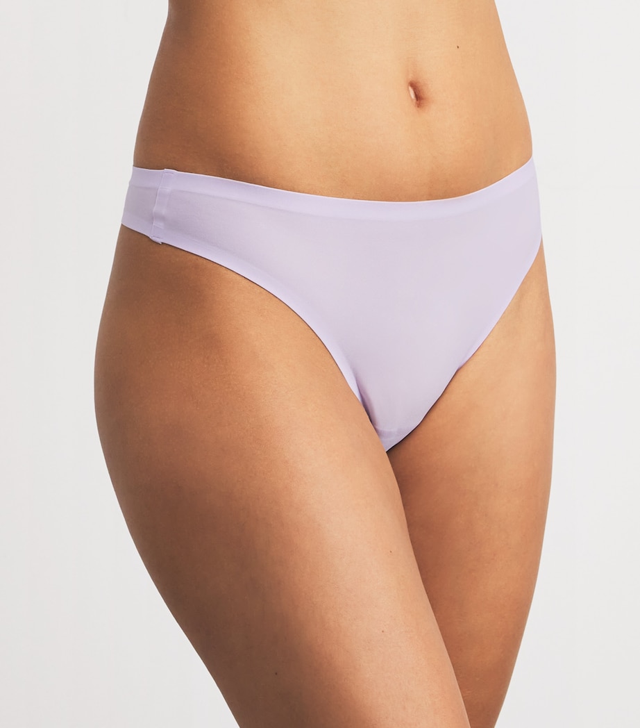 SoftStretch Thong 027/MAUVE Image 2