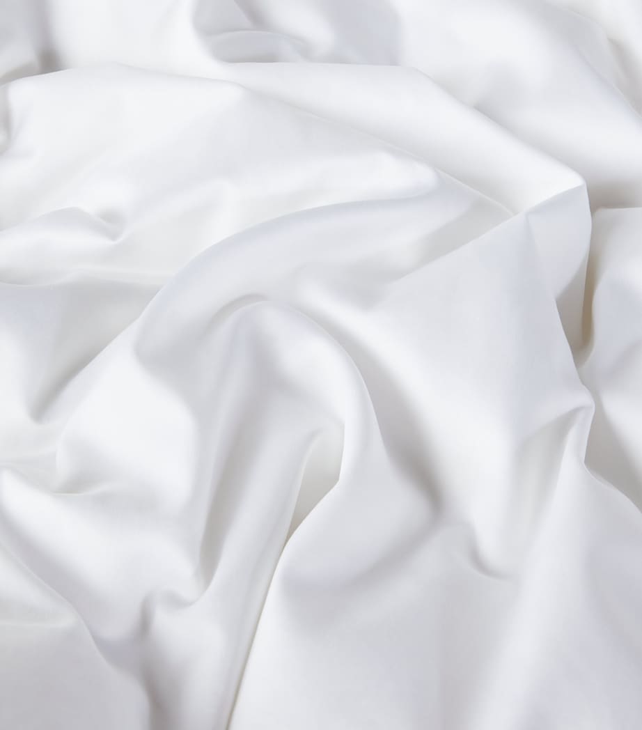 Bourdon Oxford Pillowcase (50cm x 75cm) WHITE Image 5