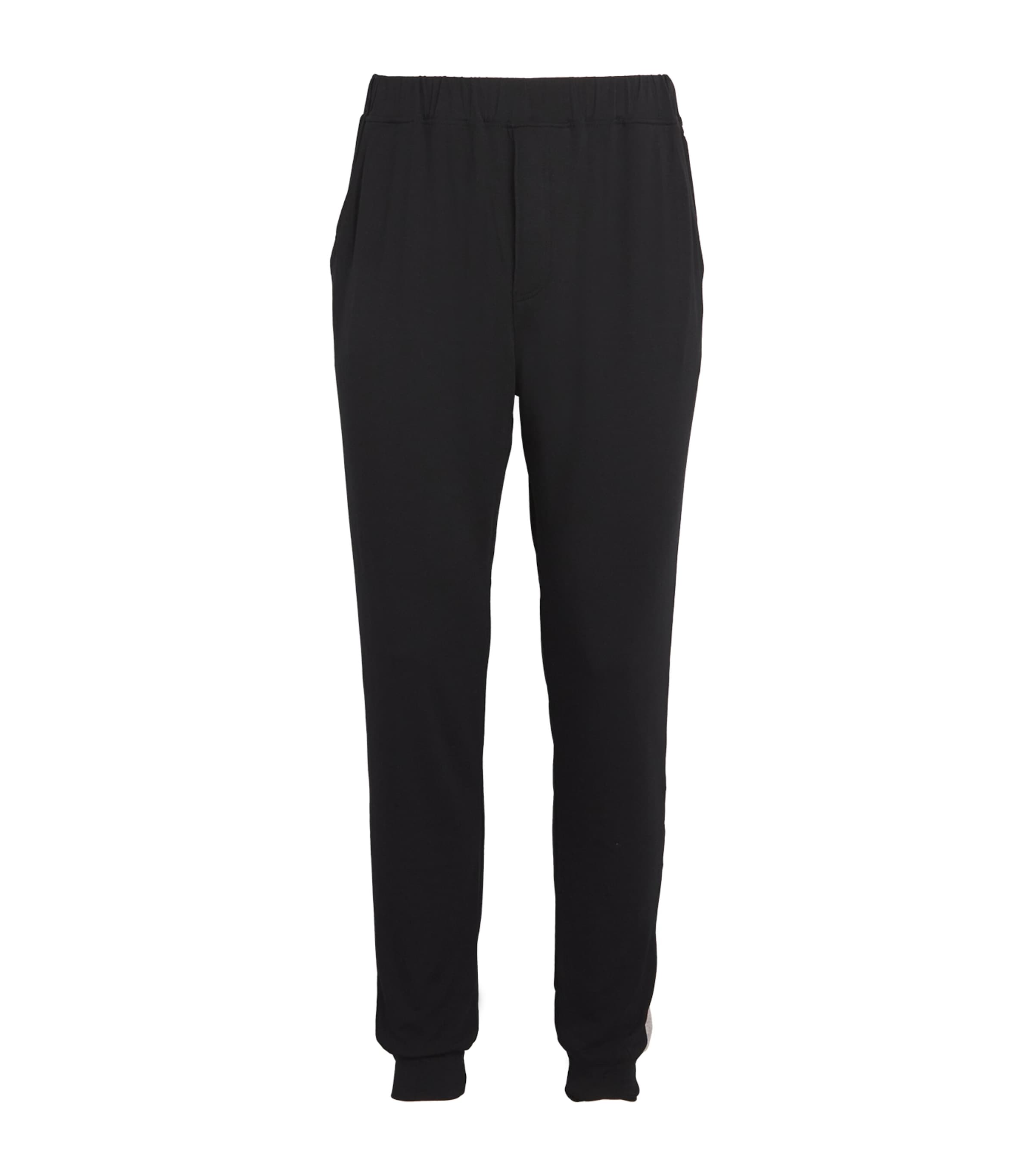 Shop Homebody Striped Sweatpants In Black