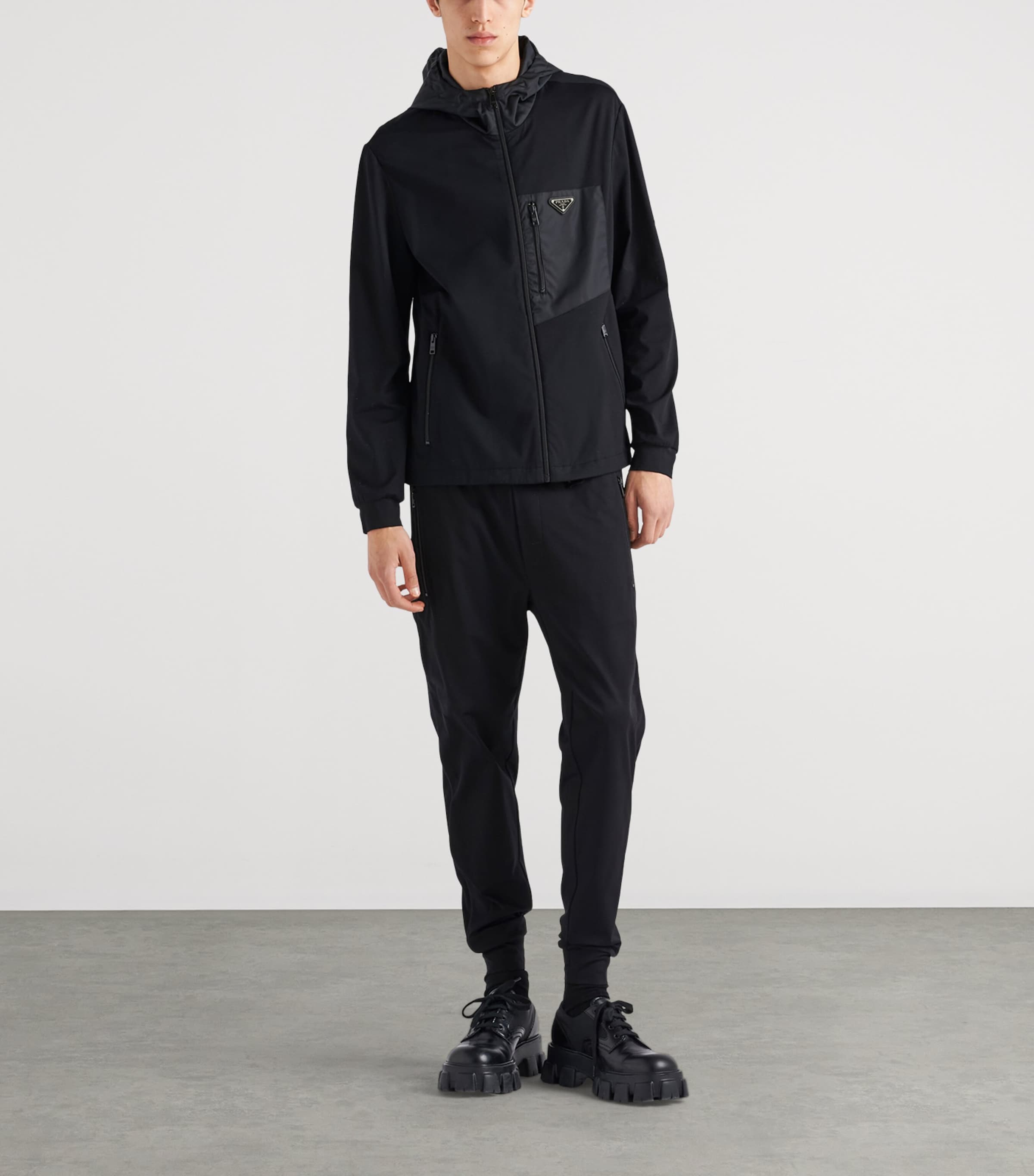 Stretch-Cotton Re-Nylon Trousers F0002 Image 2