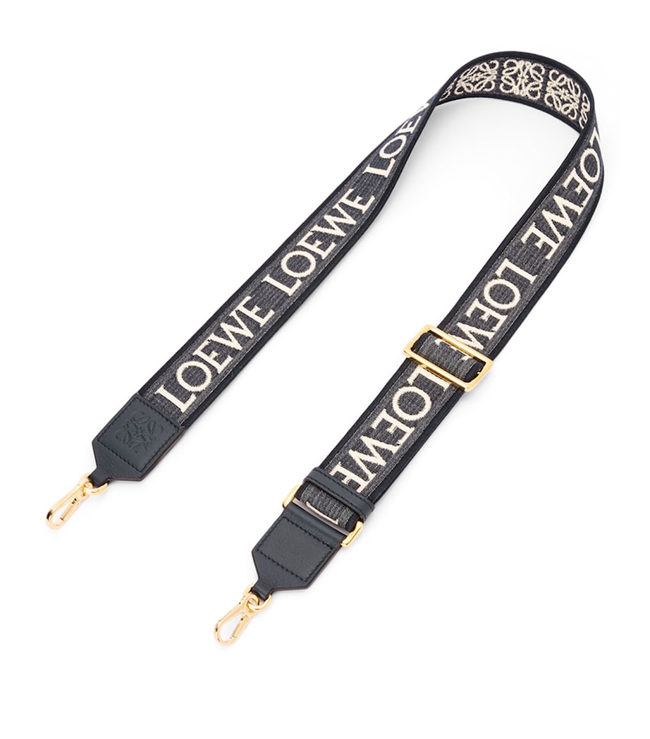 Jacquard Anagram Logo Strap DEEP NAVY Image 1