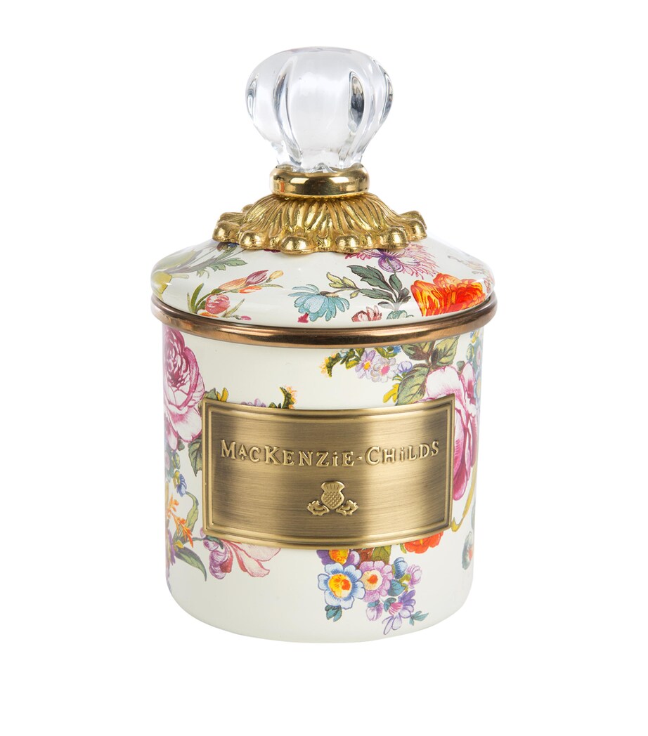 Mini Flower Market Canister WHITE Image 1