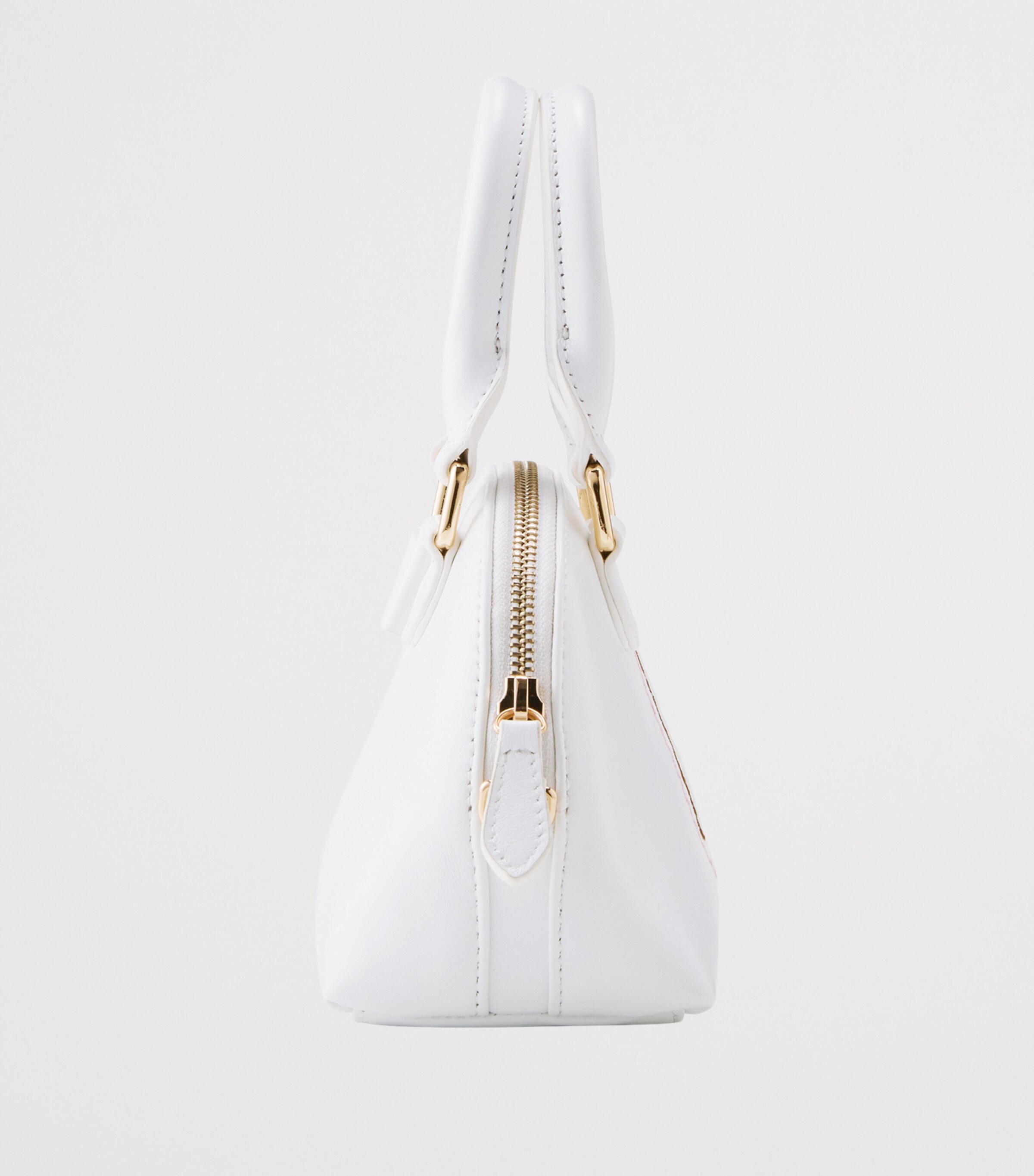 Miki House Leather Chieco Saku Top-Handle Bag Image 2