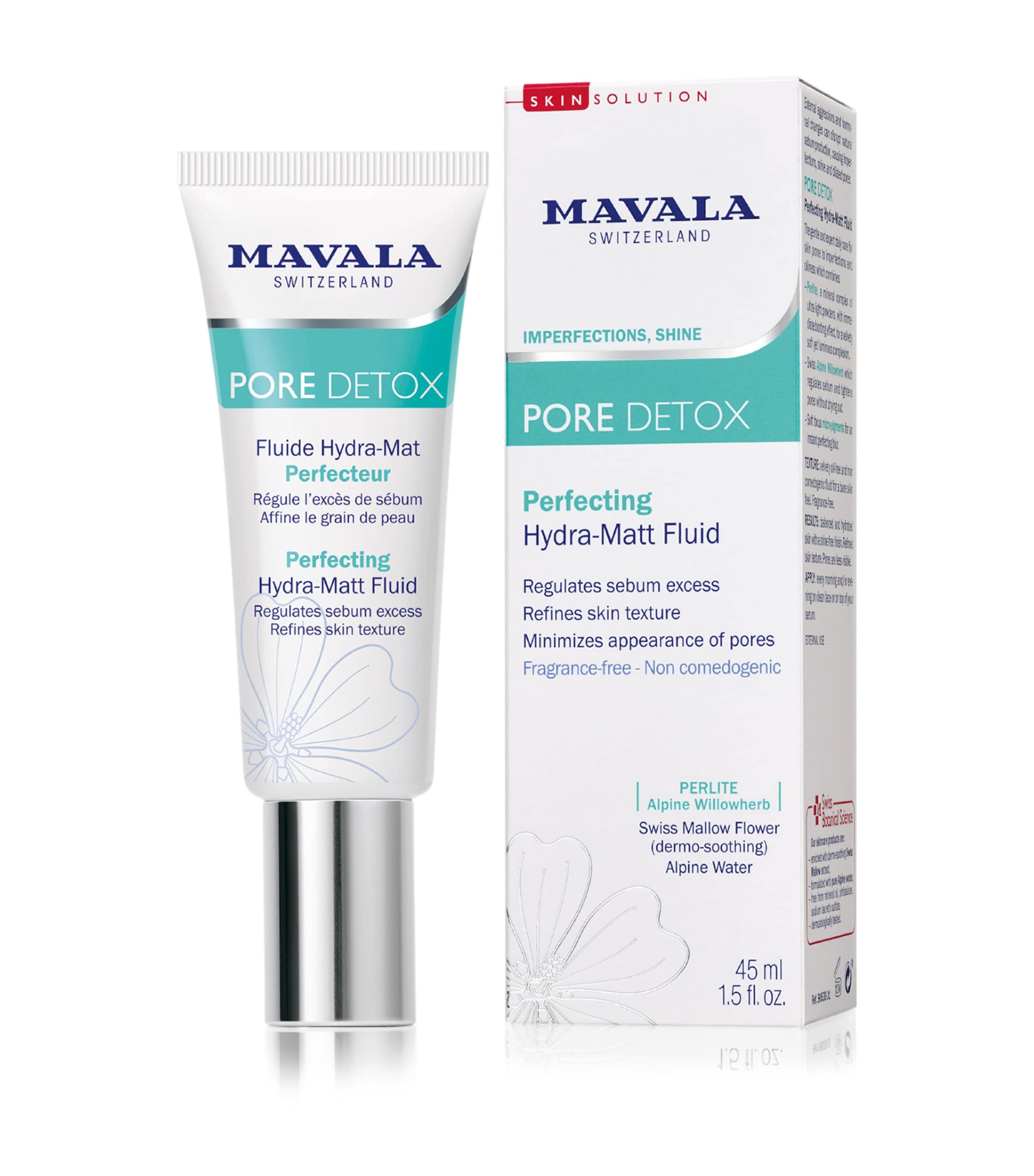 Mavala Pore Detox Perfecting Hydra-matt Fluid