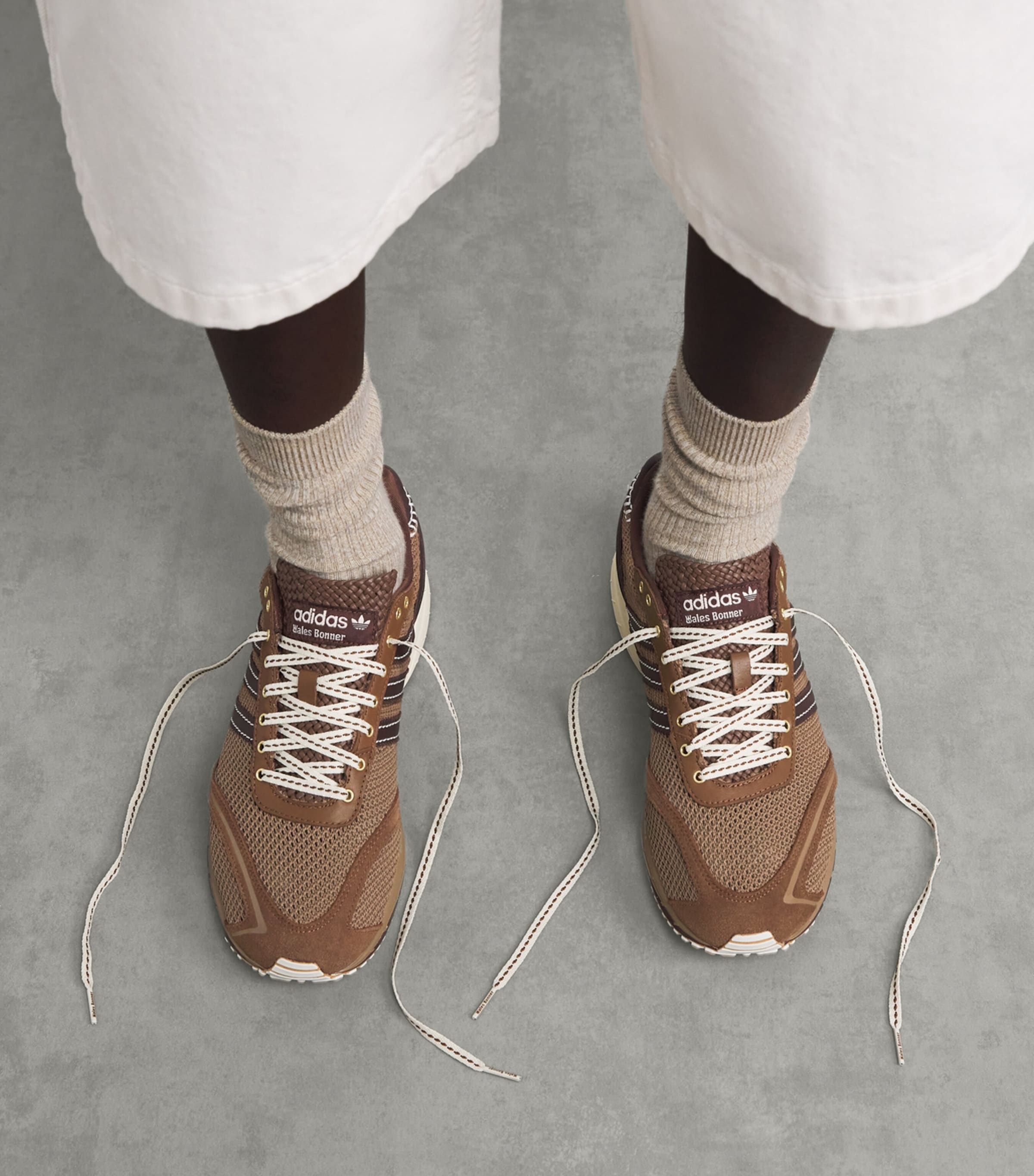 adidas x Wales Bonner Adizero Adios Sneakers Auburn/crewht/wonqua Image 2