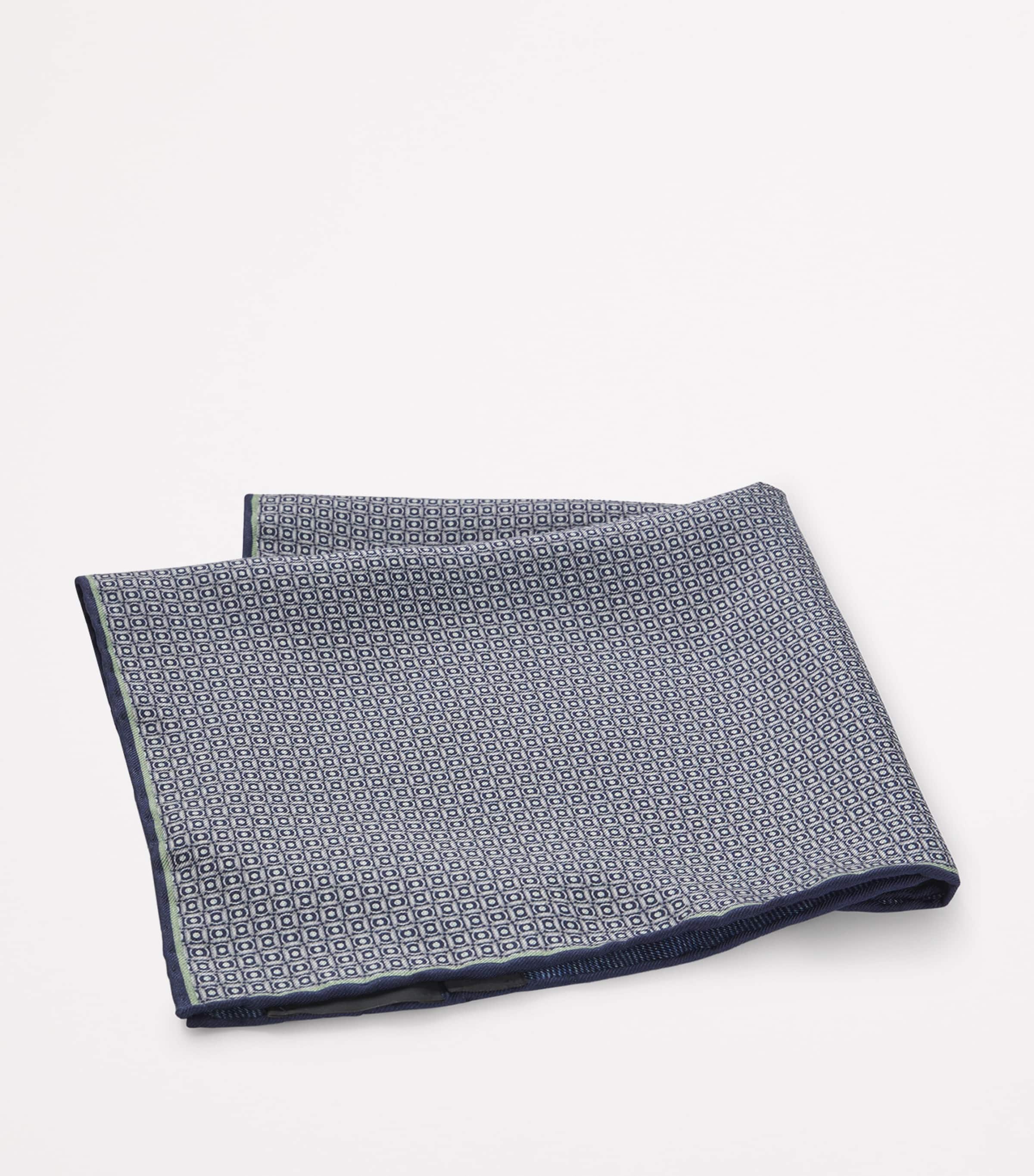 BOSS Silk Patterned Pocket Square Image 3