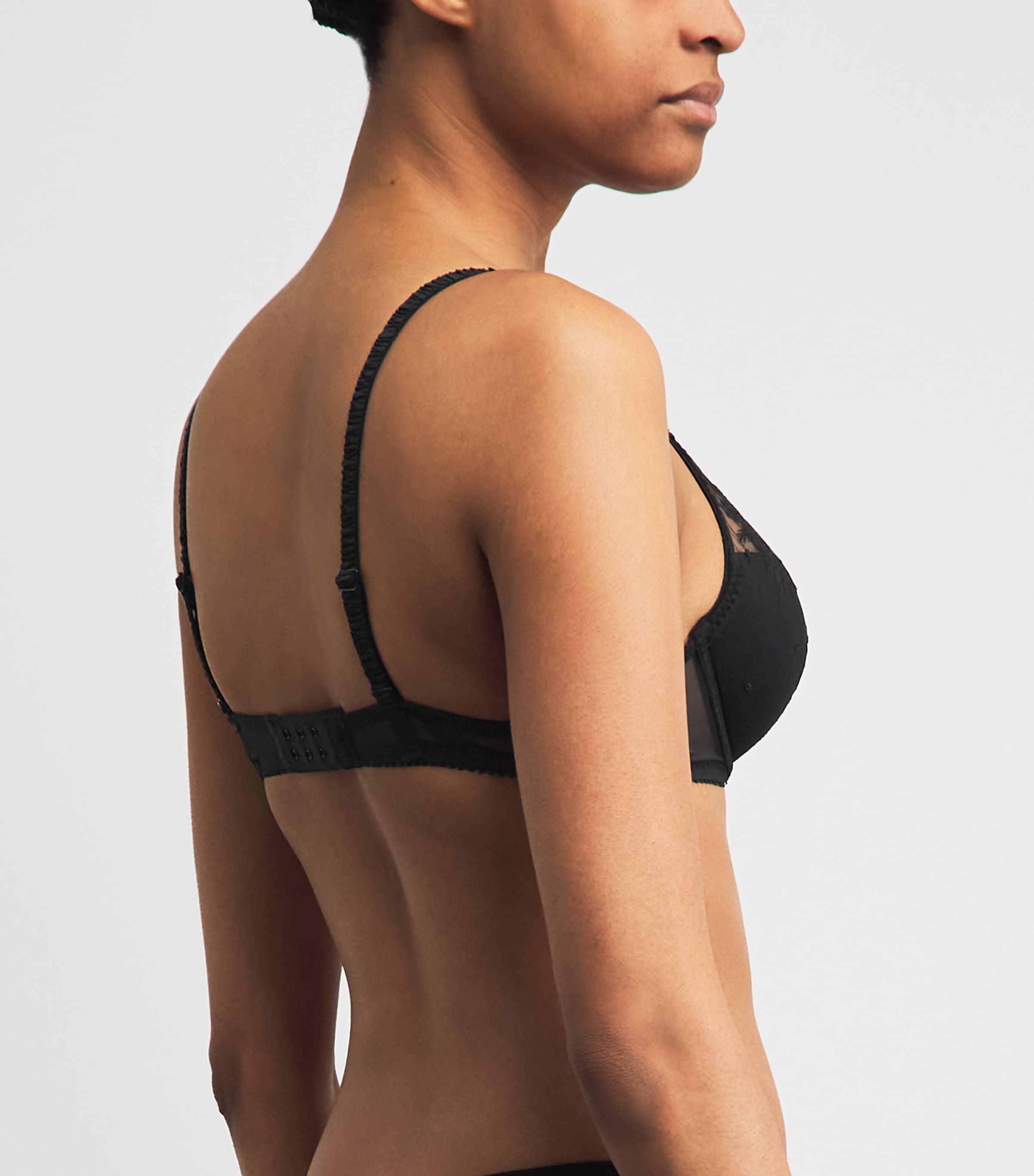 Wacoal Womens Abéllia Underwire Bra Black Image 3
