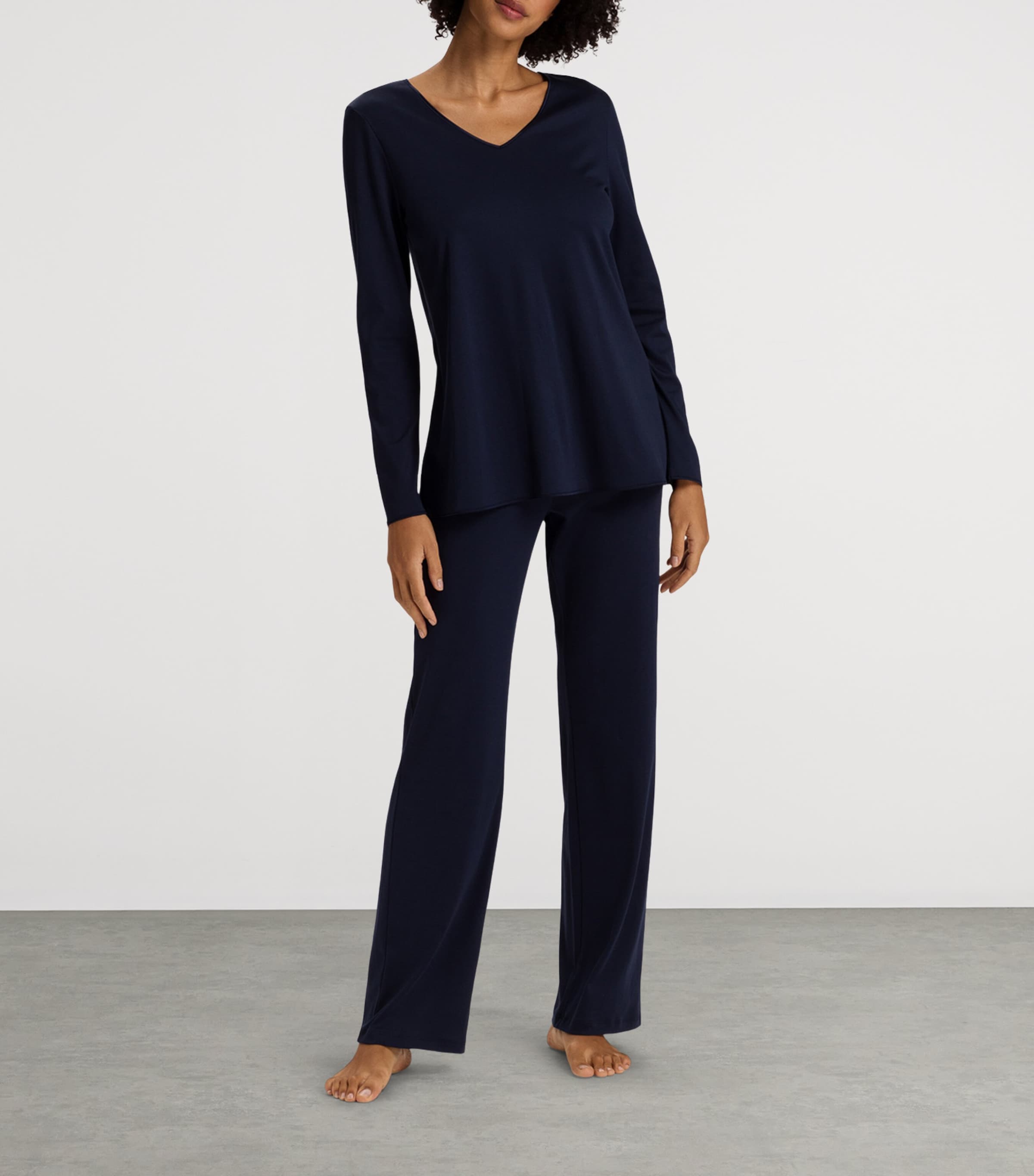 Cotton Pyjama Set DEEP NAVY Image 2