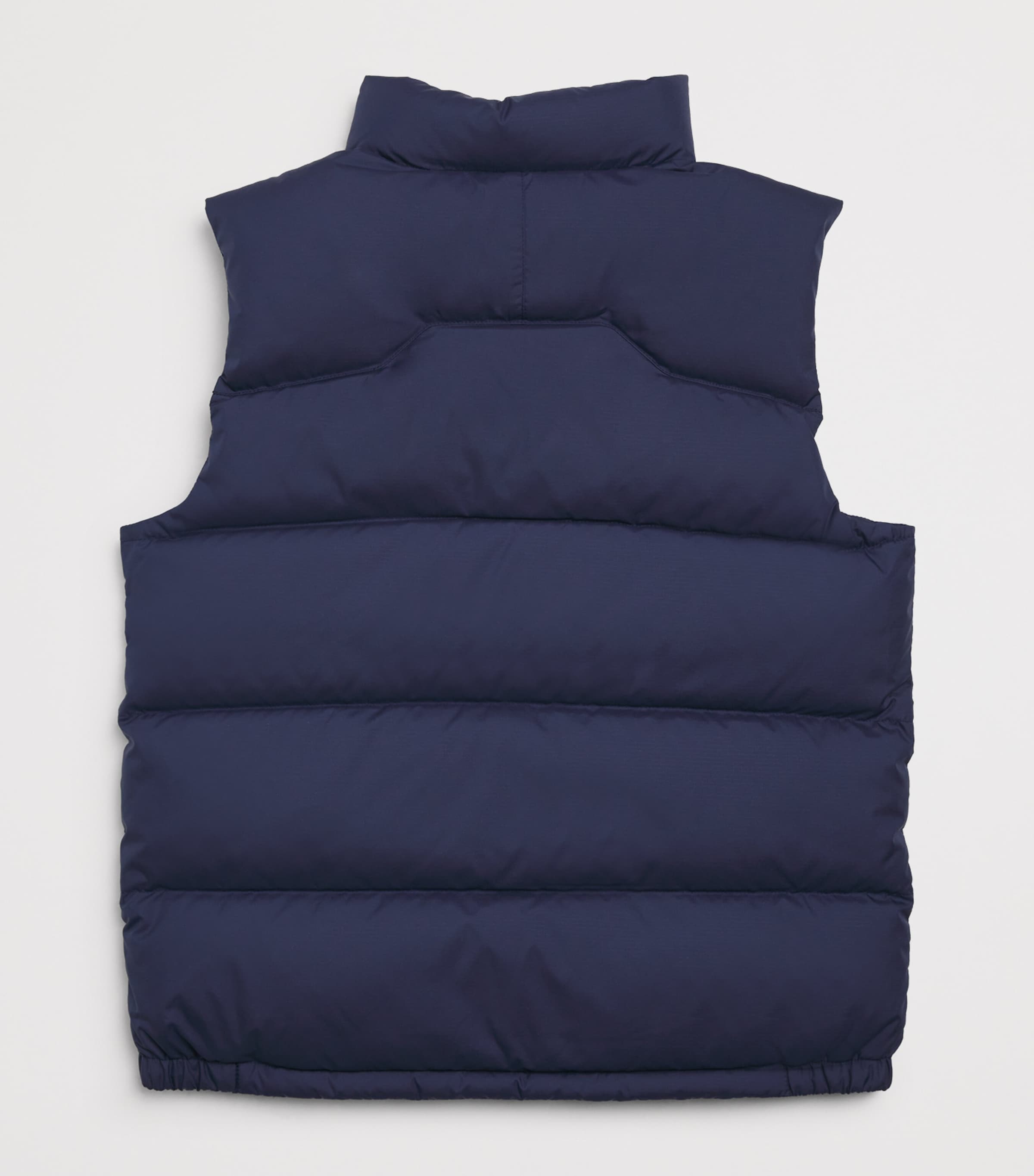 Water-Repellent Down Gilet (6-14 Years) NAVY Image 2