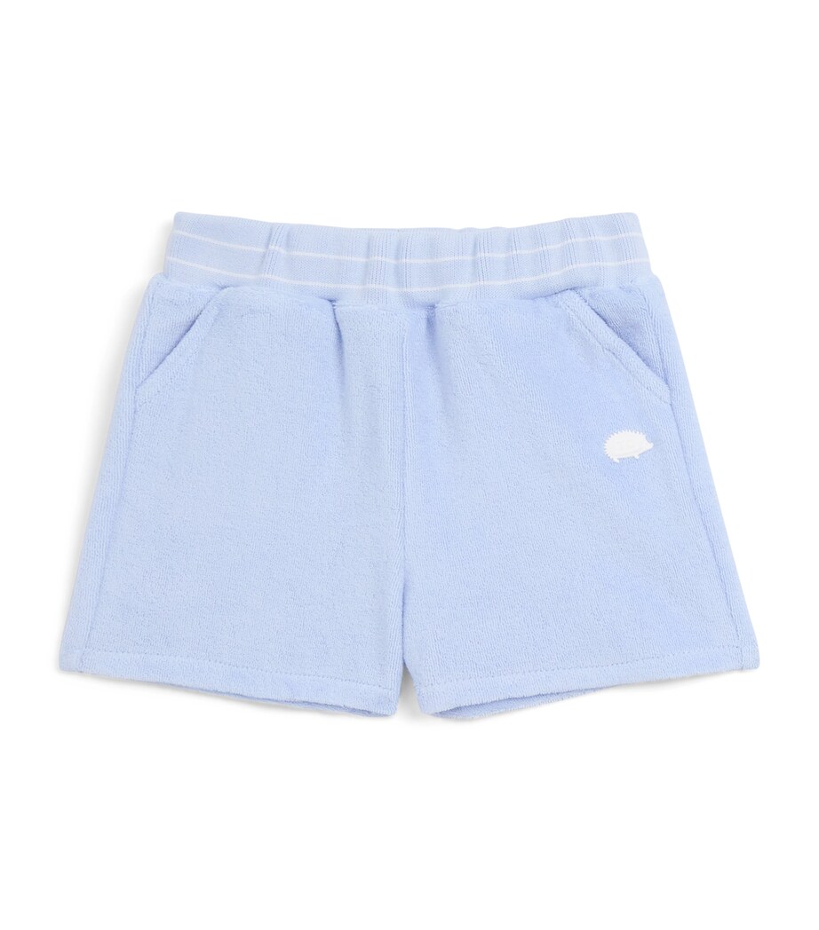 Tartine et Chocolat Cotton-Blend Shorts (3 Months-3 Years) Bleu Lav� Image 1