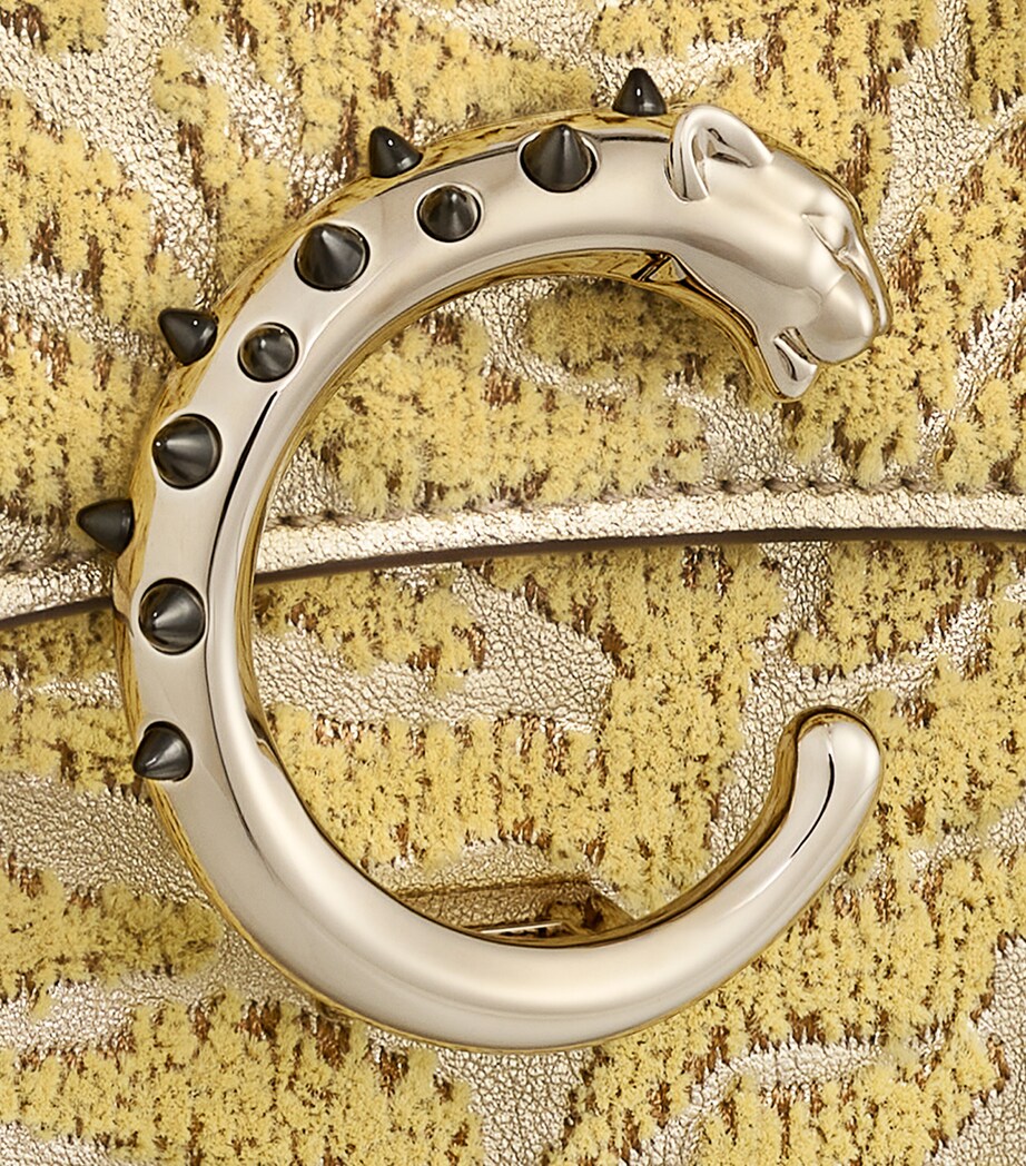 Cartier Mini Embroidered Panthère de Cartier Cross-Body Bag Golden Image 2