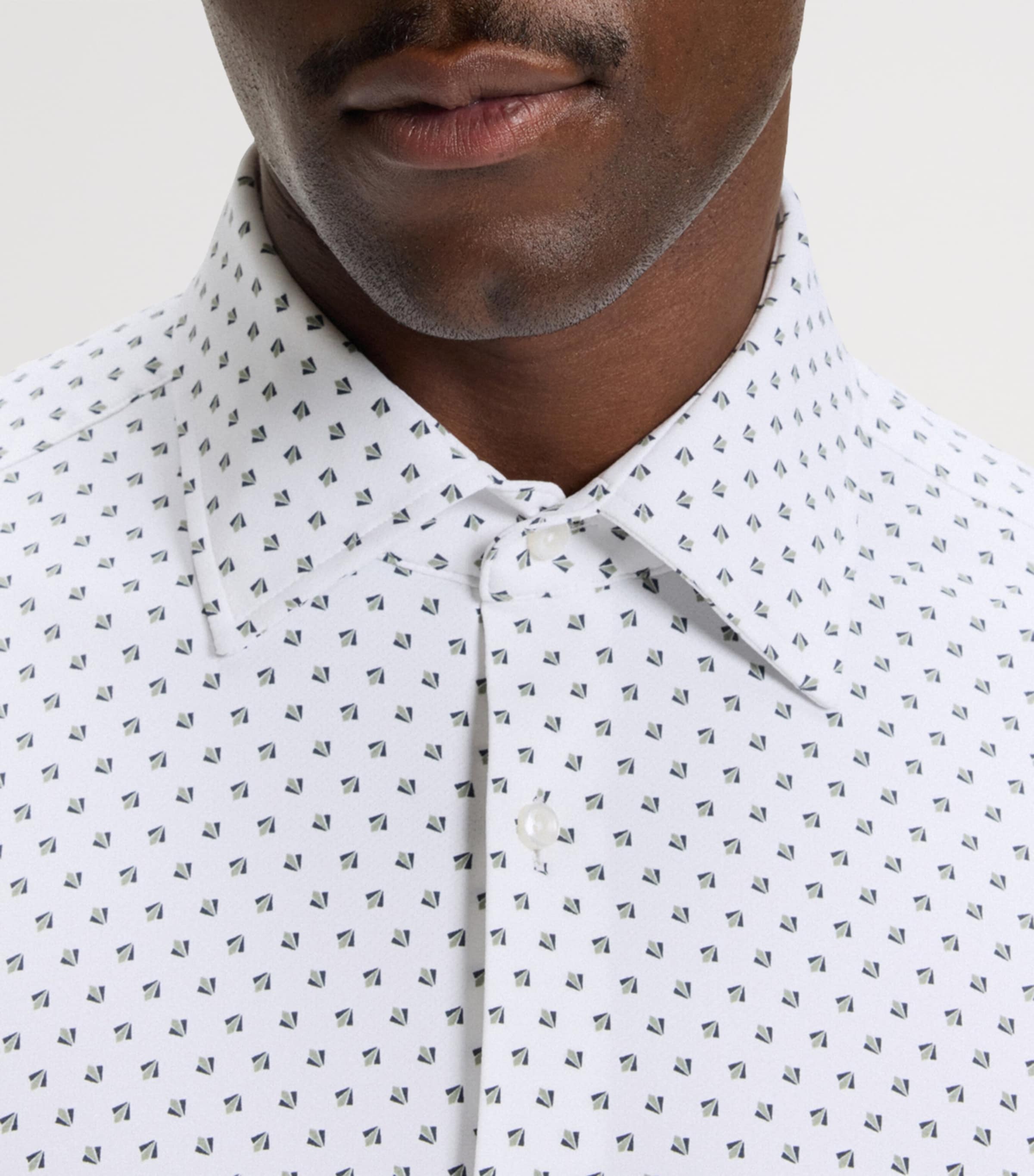 Performance-Stretch Jersey Printed Shirt 315 Image 5