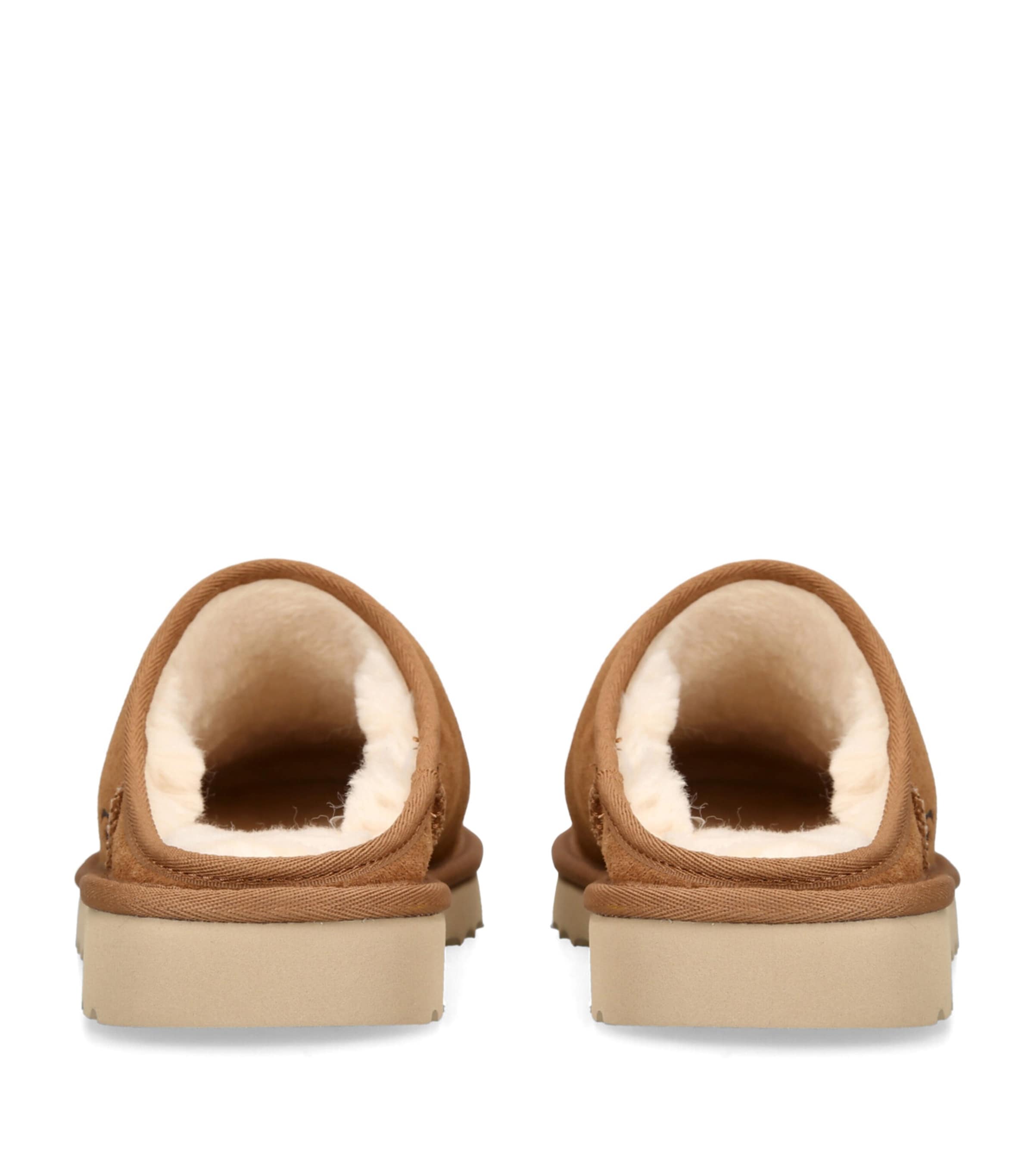UGG Suede Classic Slippers Tan Image 2