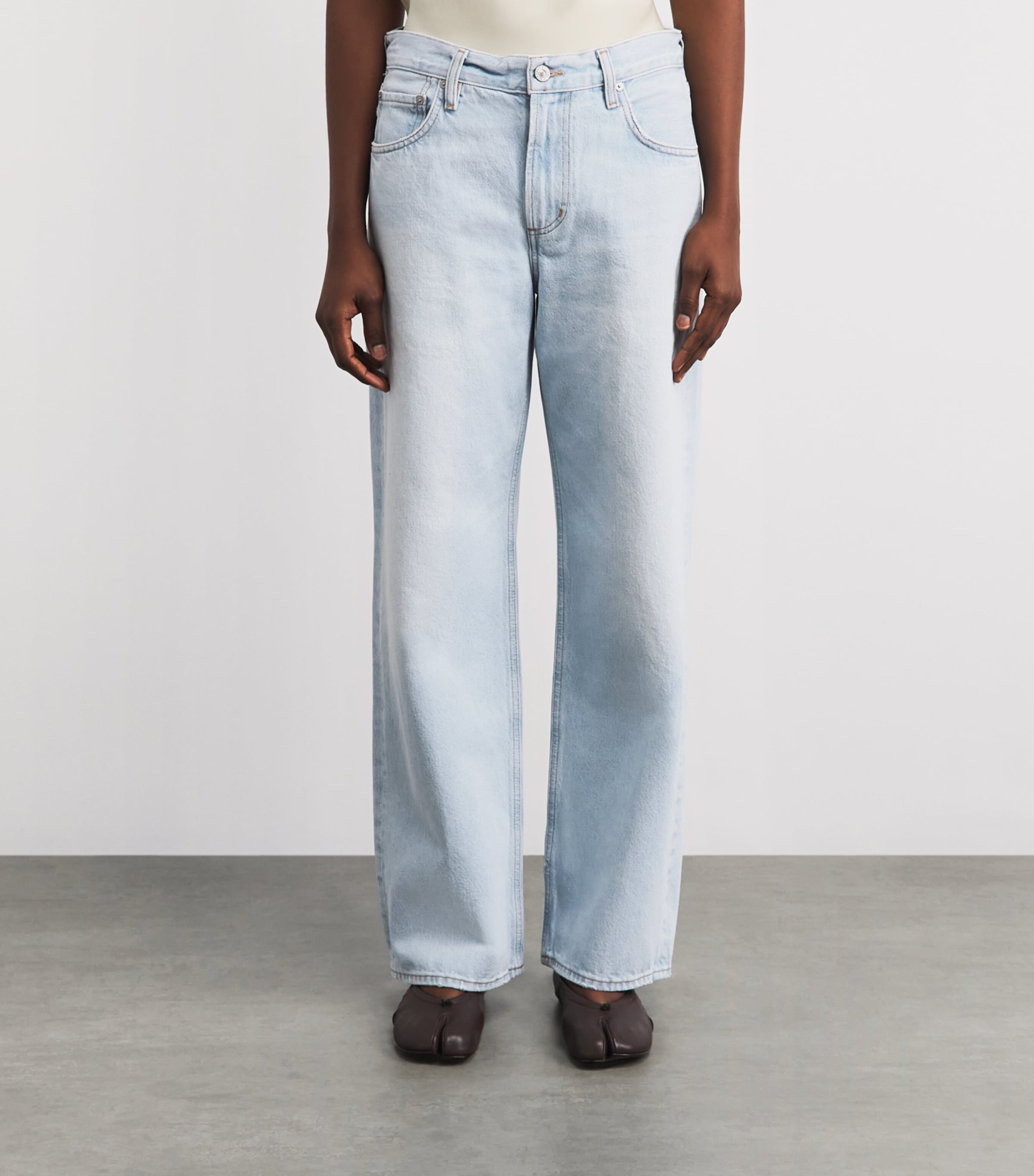 Citizens of Humanity Blue Lindz Easy Straight Jeans | Harrods XK