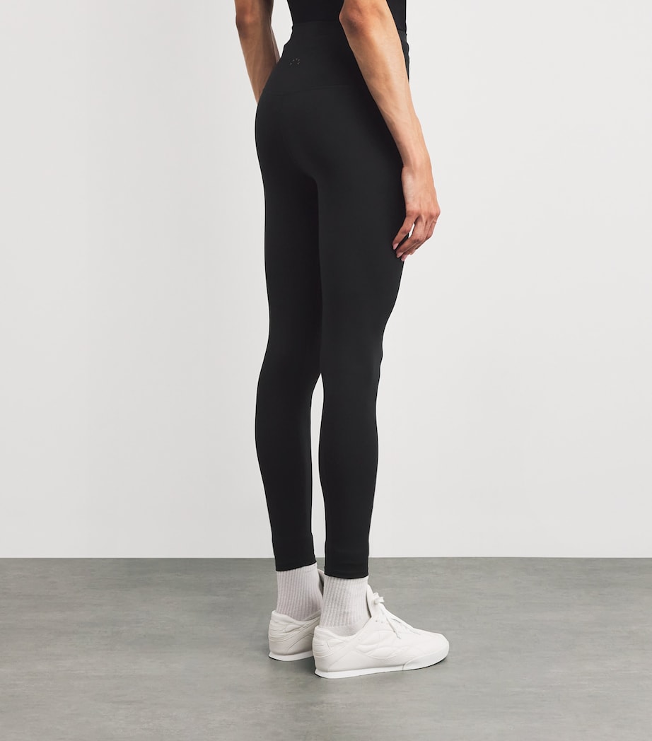 FreeSoft High-Rise Sports Leggings BLACK Image 4