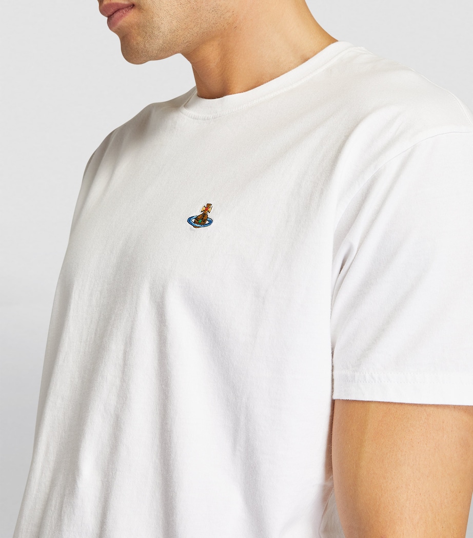 Cotton Orb T-Shirt A401 - WHITE Image 7