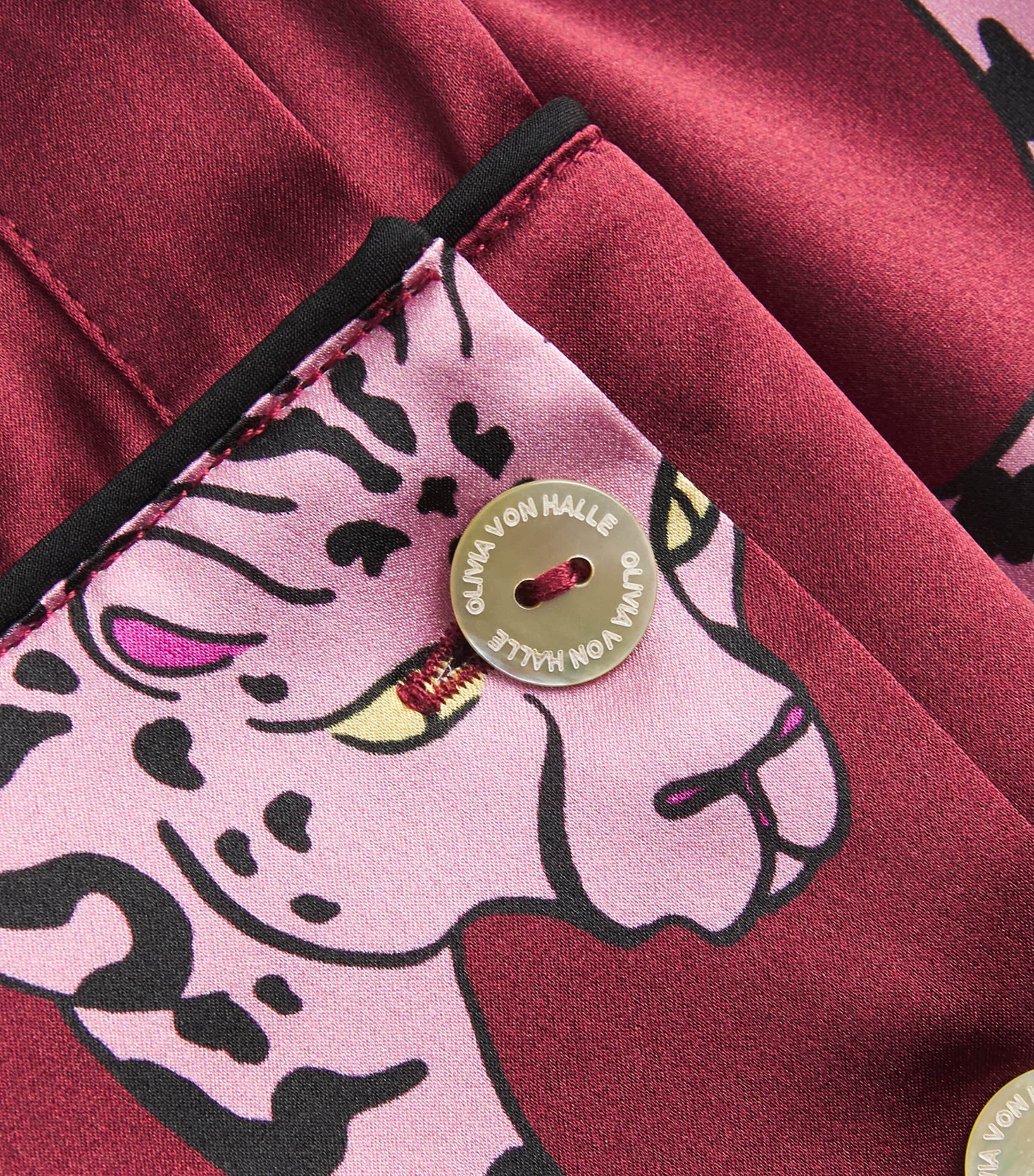 Silk Cheetah Alba Pyjama Set CHERIE Image 5