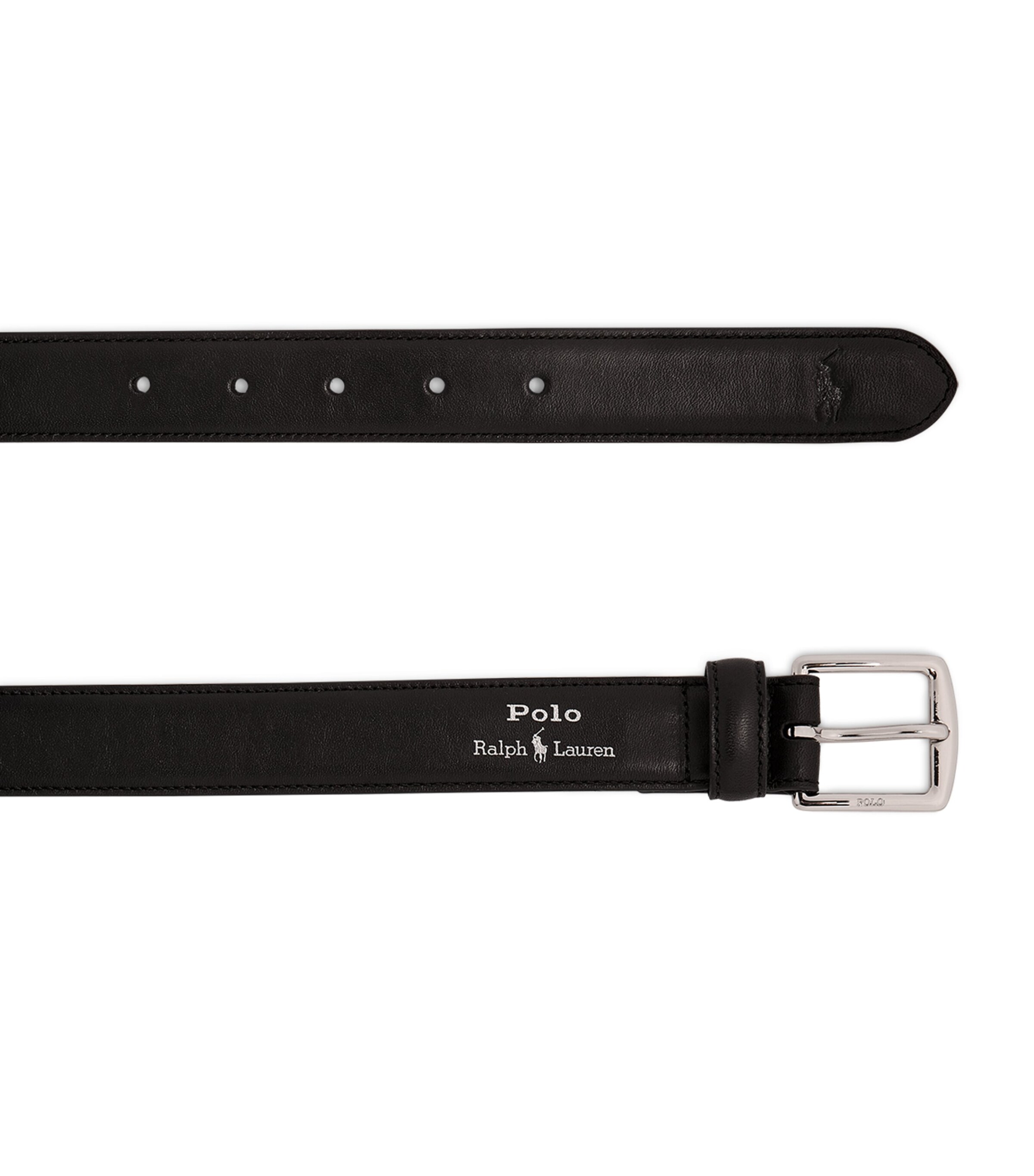 Leather Belt BLACK Image 7