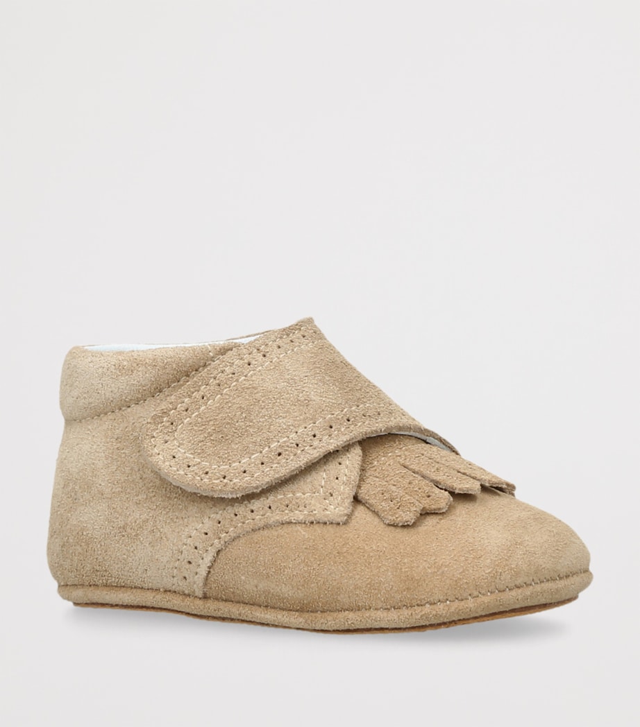 Suede Bambie Loafers BEIGE Image 3