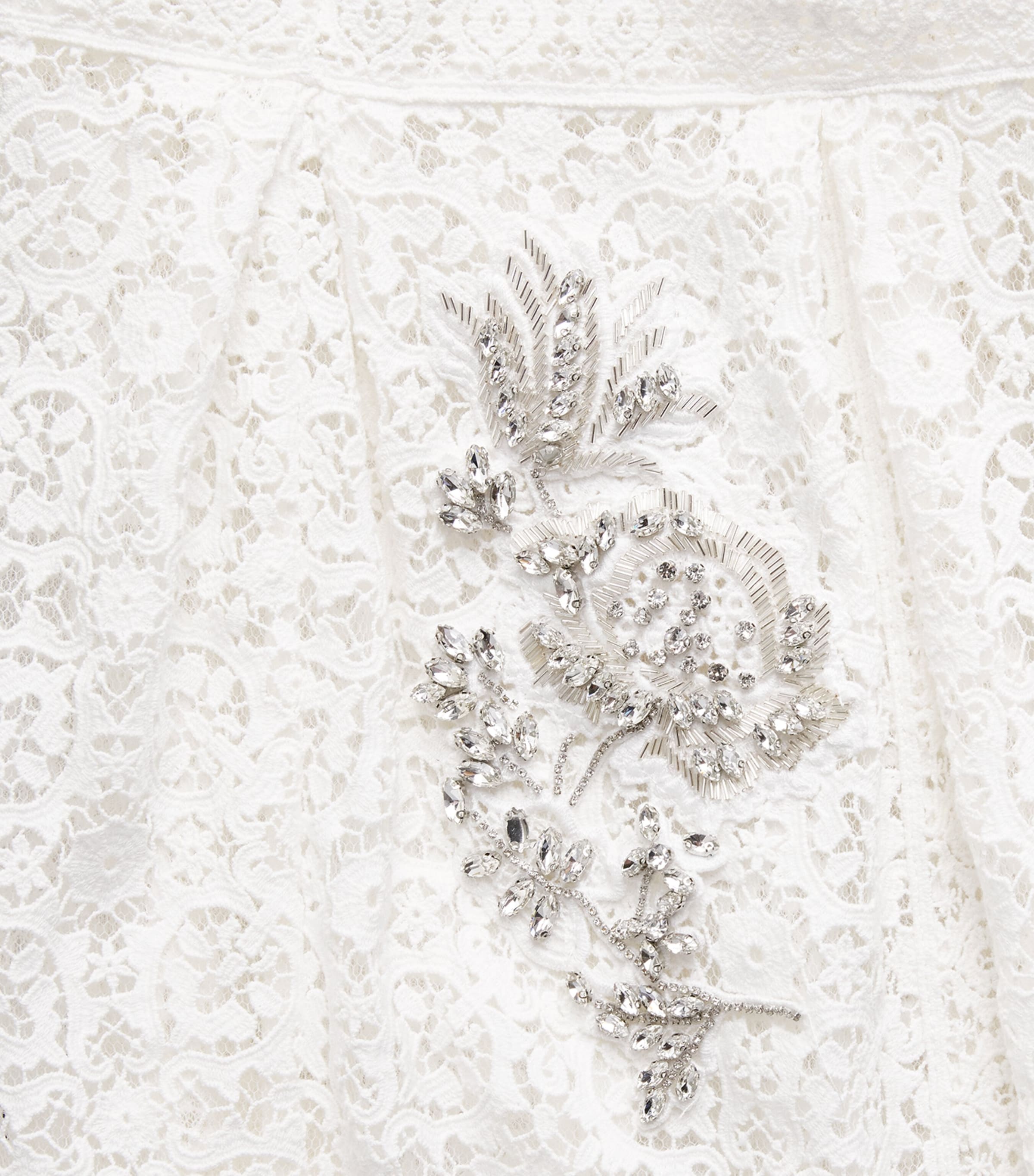 fp one angel lace dress Georgette Lace Maxi- Ivory